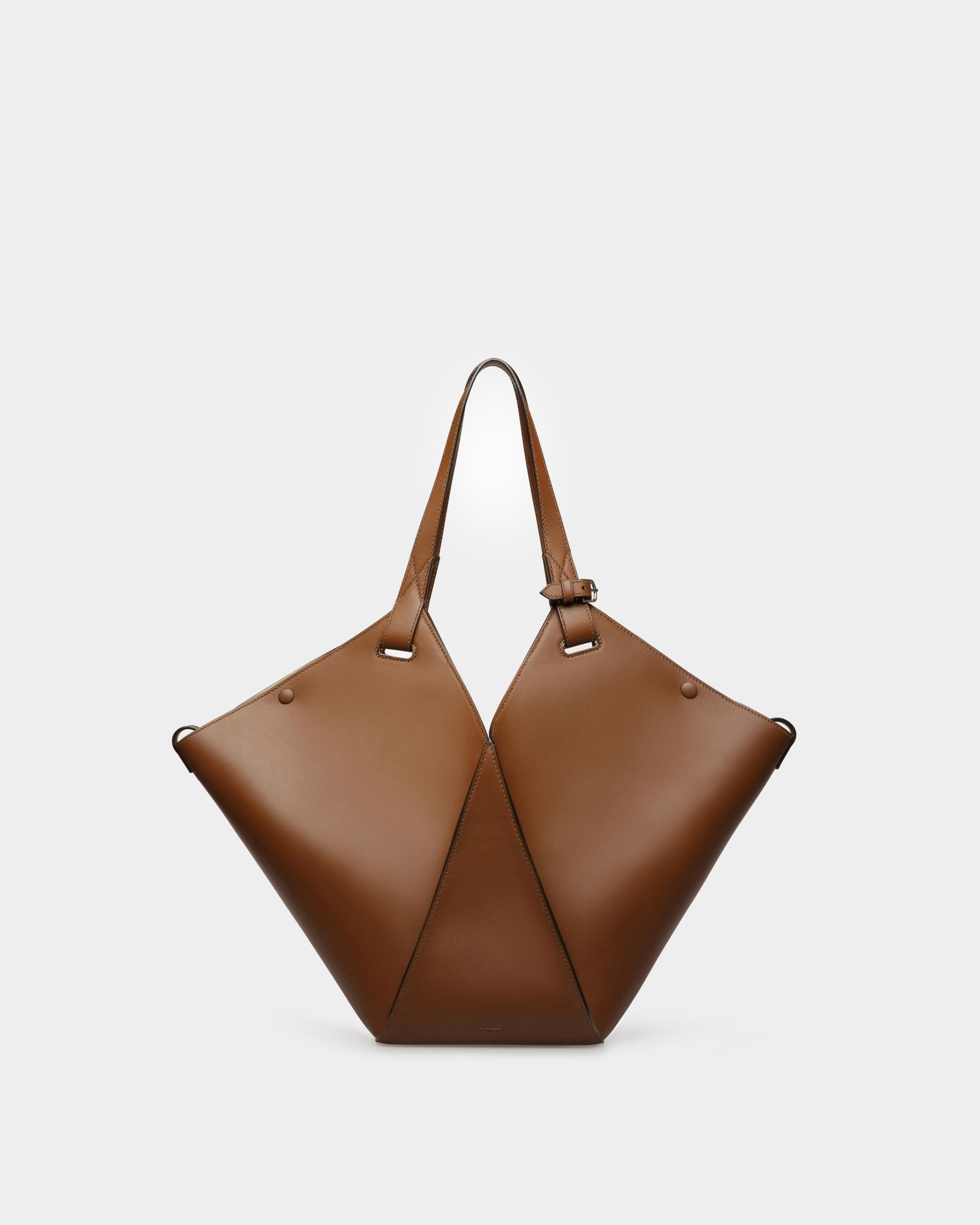 Ahria ブラウン レザー トートバッグ - 女性 - Bally - 01
