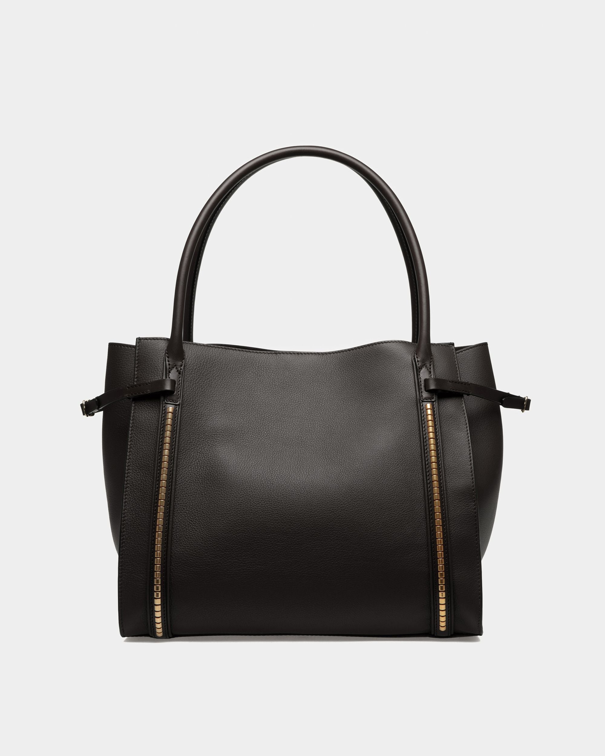 Chesney Large トートバッグ ブラック レザー - 女性 - Bally - 03