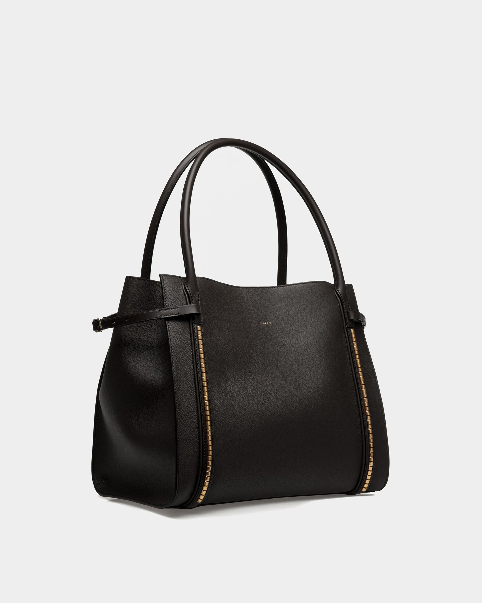 Chesney Large トートバッグ ブラック レザー - 女性 - Bally - 04