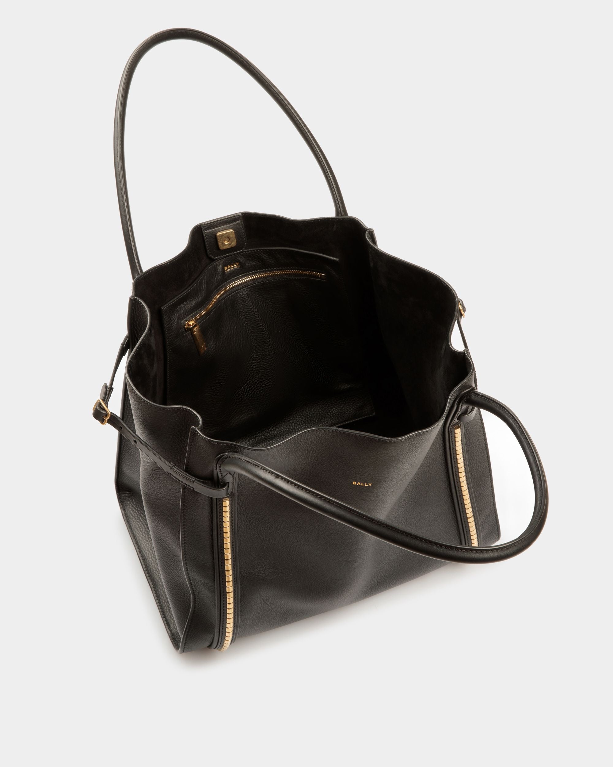 Chesney Large トートバッグ ブラック レザー - 女性 - Bally - 05
