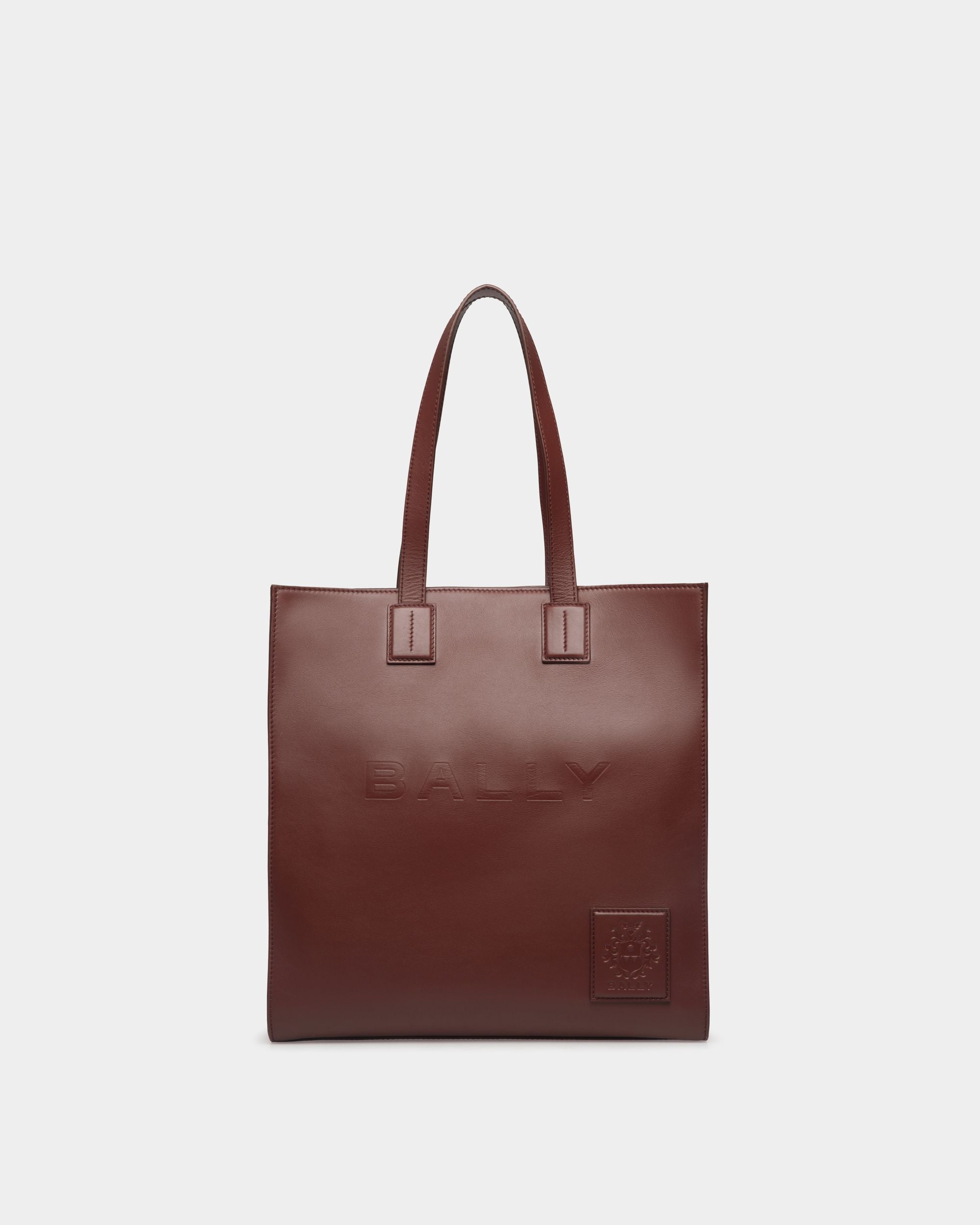 Akelei トートバッグ ブラウン レザー - 女性 - Bally - 01