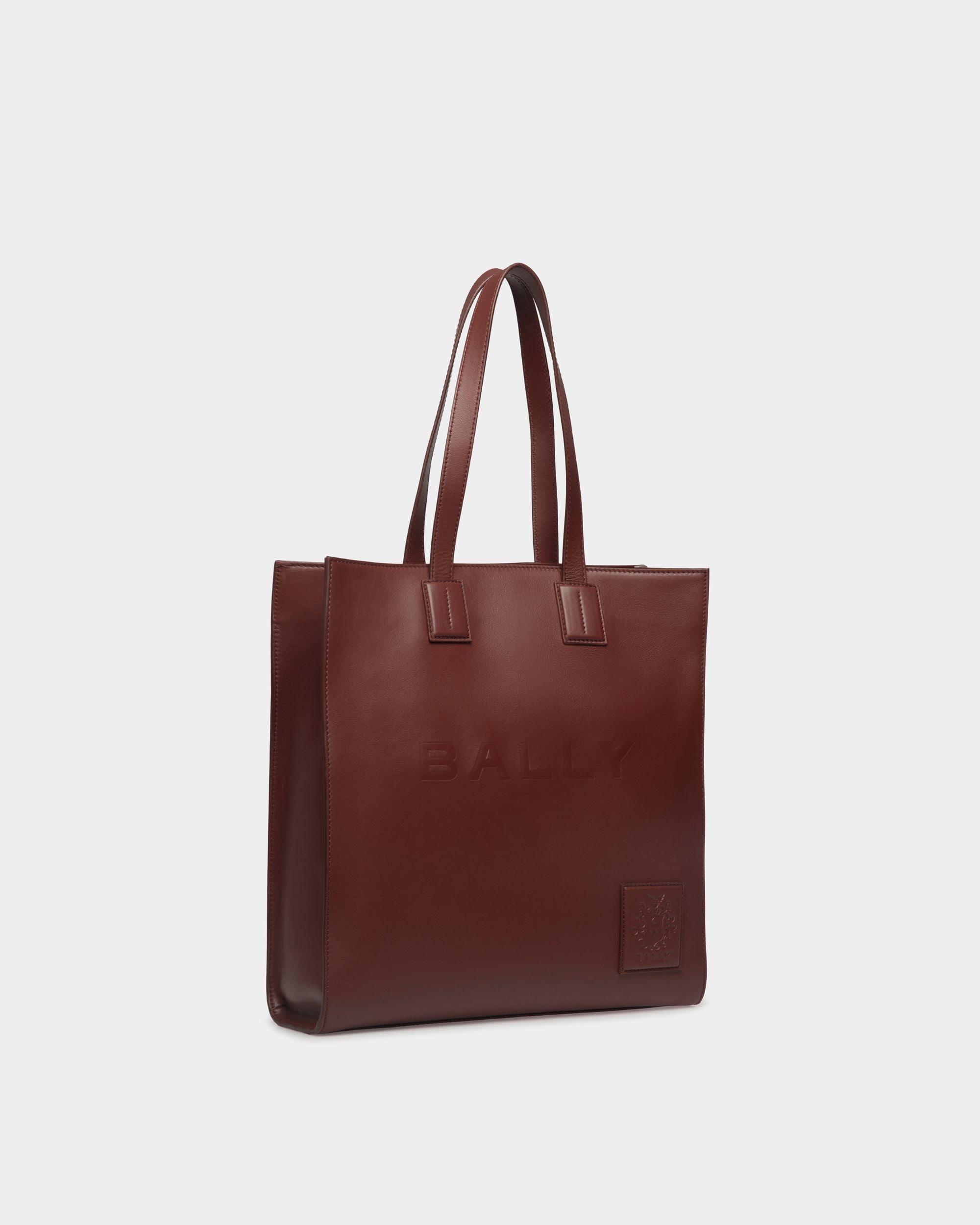 Akelei トートバッグ ブラウン レザー - 女性 - Bally - 03