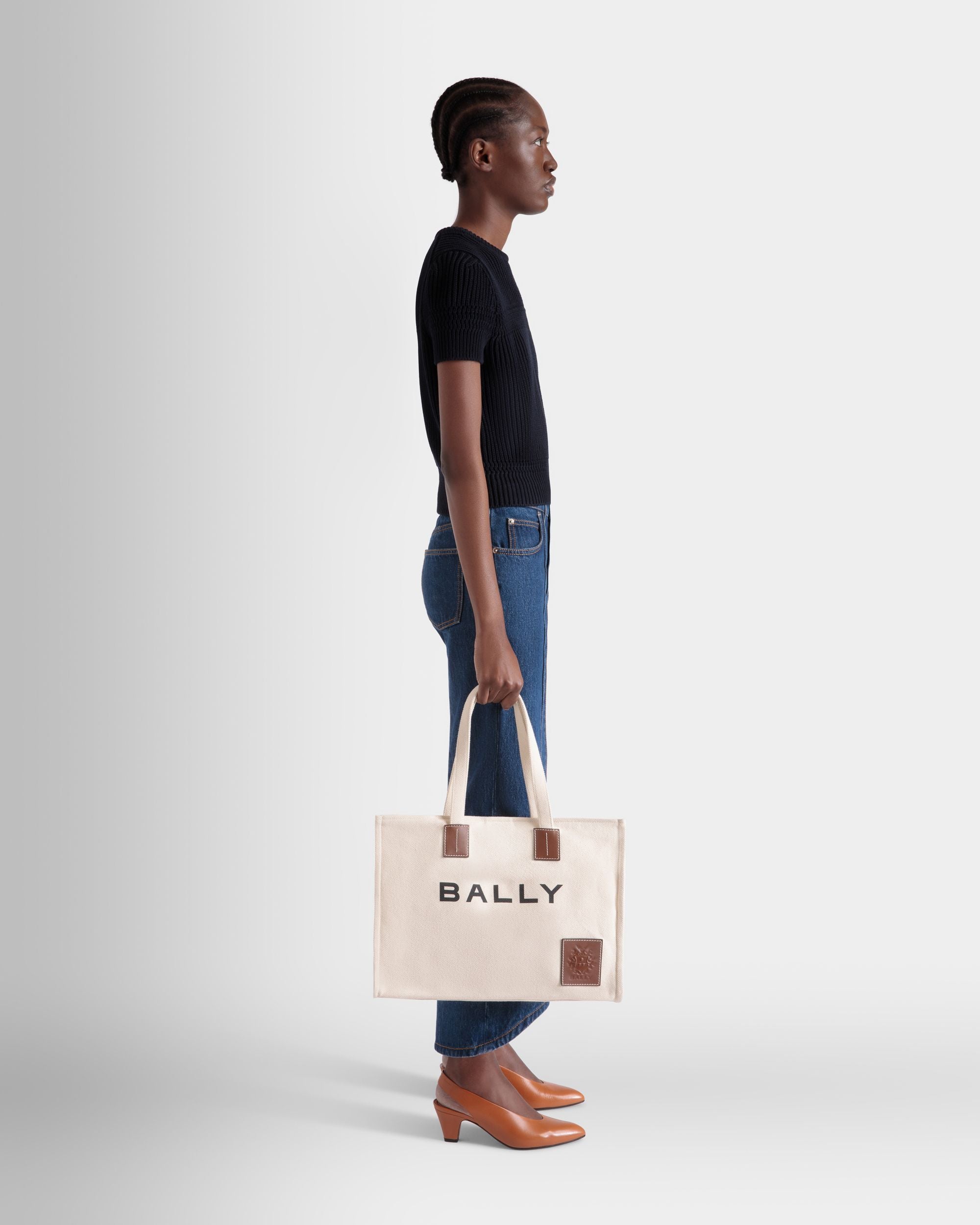 Akelei トートバッグ キャンバス - 女性 - Bally - 02