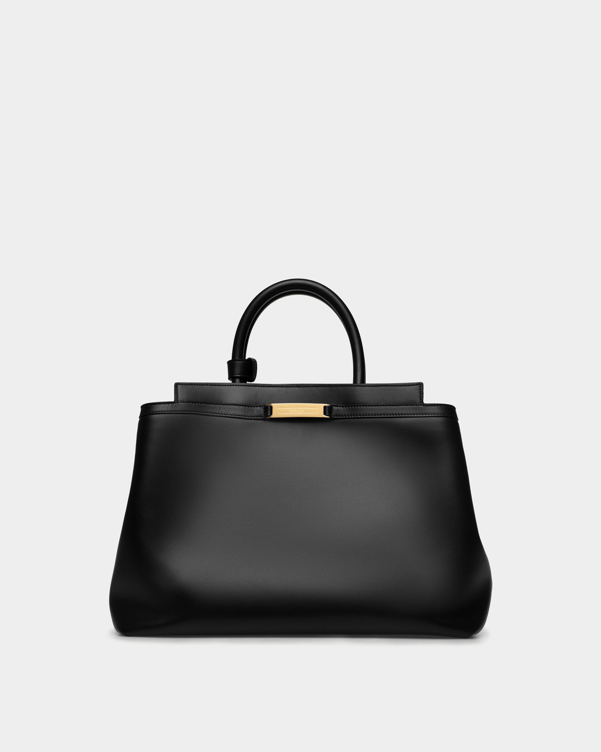 Deco トートバッグ ブラック レザー - 女性 - Bally - 01