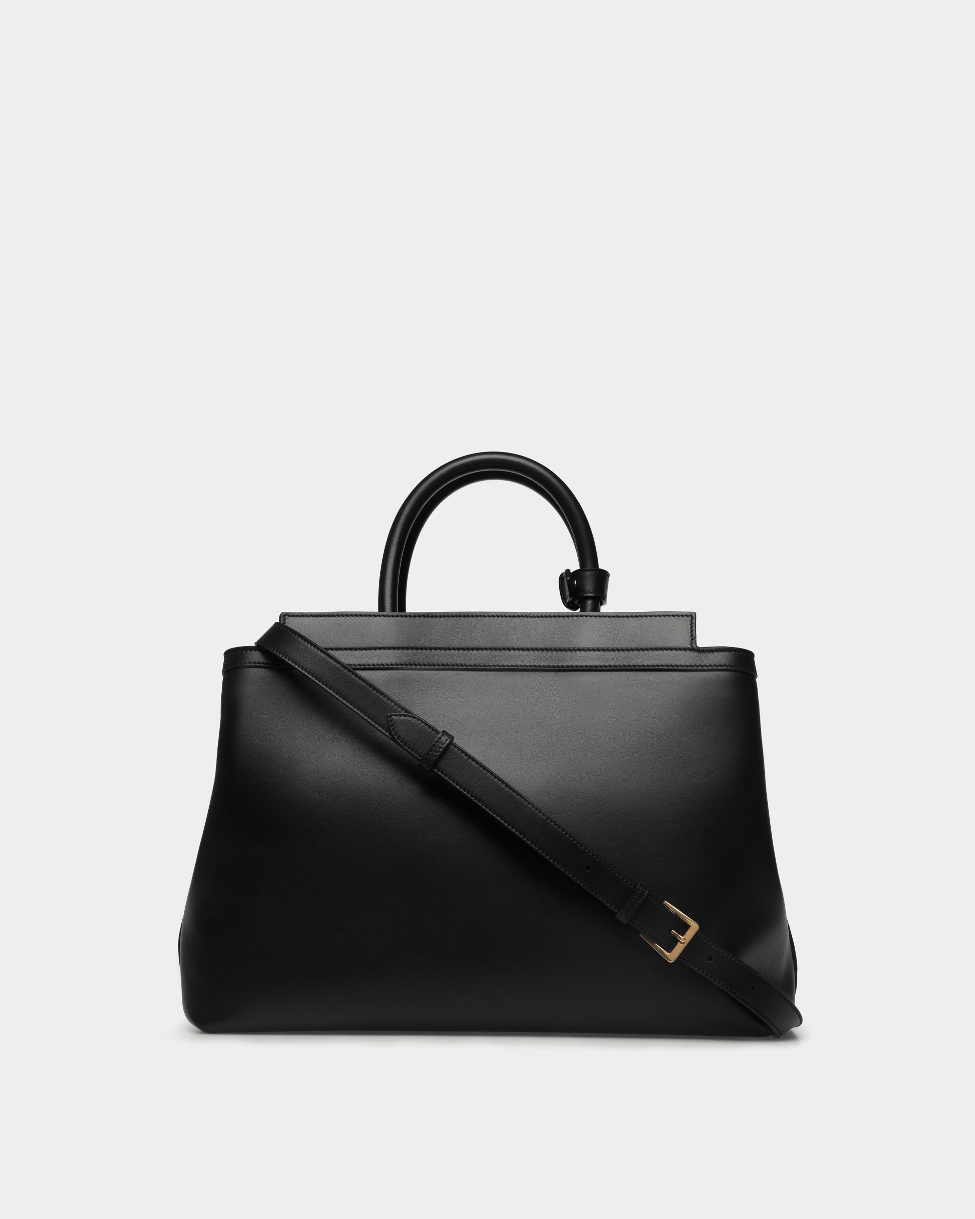 Deco トートバッグ ブラック レザー - 女性 - Bally - 03