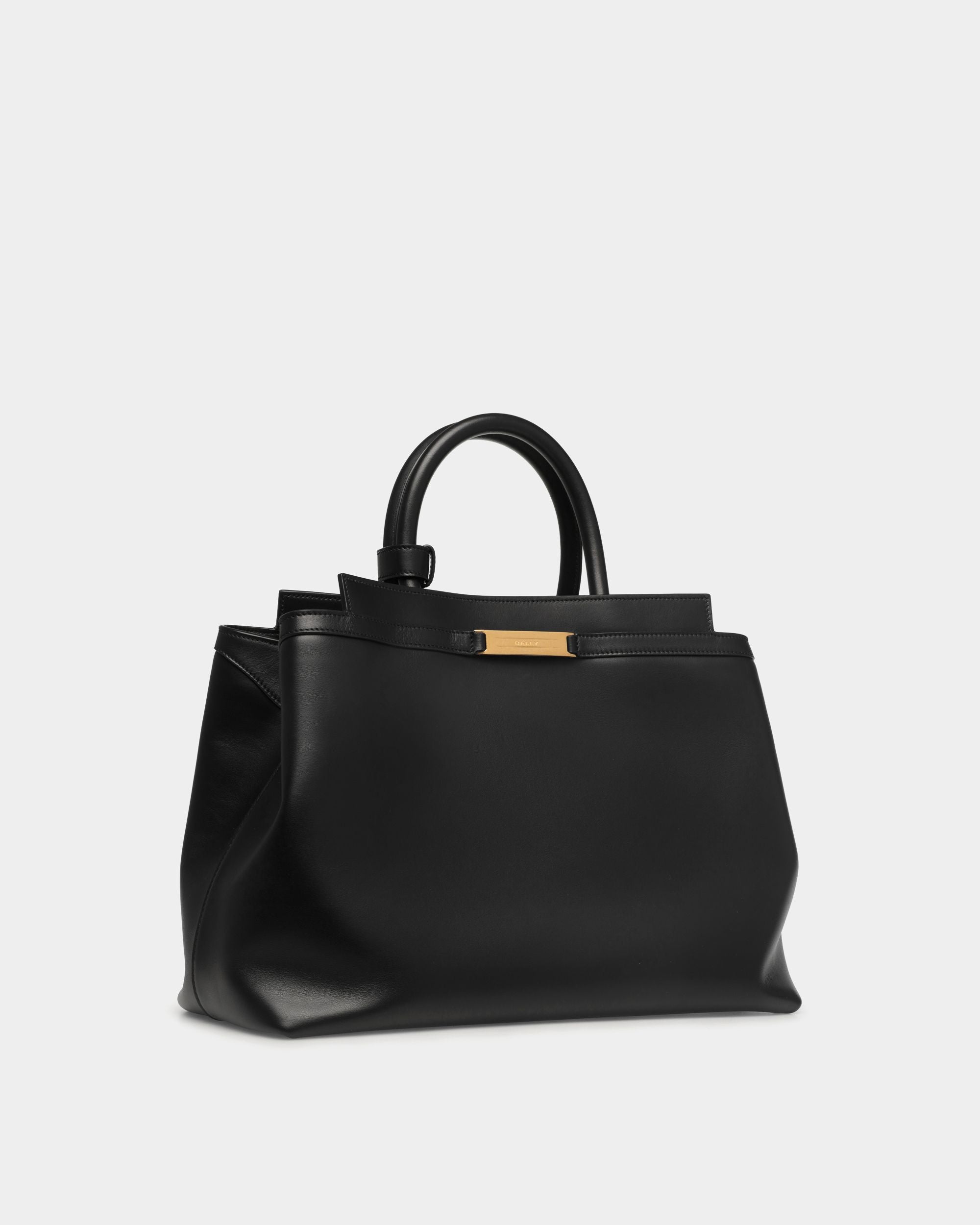 Deco トートバッグ ブラック レザー - 女性 - Bally - 04