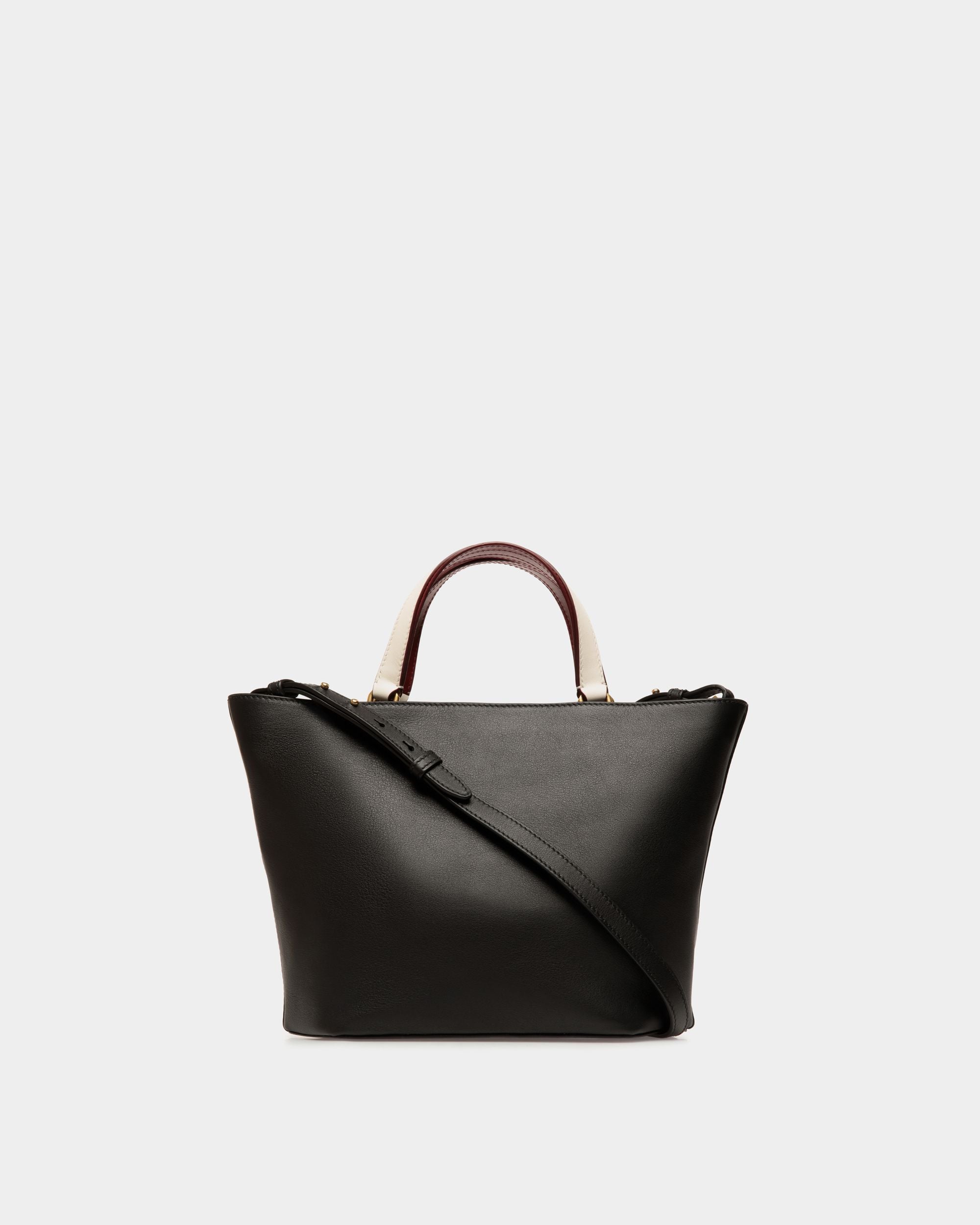 Code スモール トートバッグ ブラック レザー - 女性 - Bally - 03