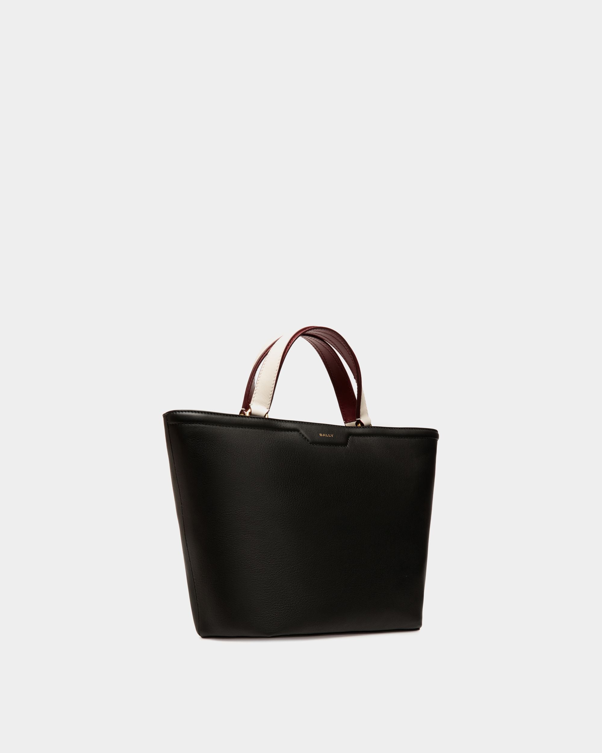 Code スモール トートバッグ ブラック レザー - 女性 - Bally - 04