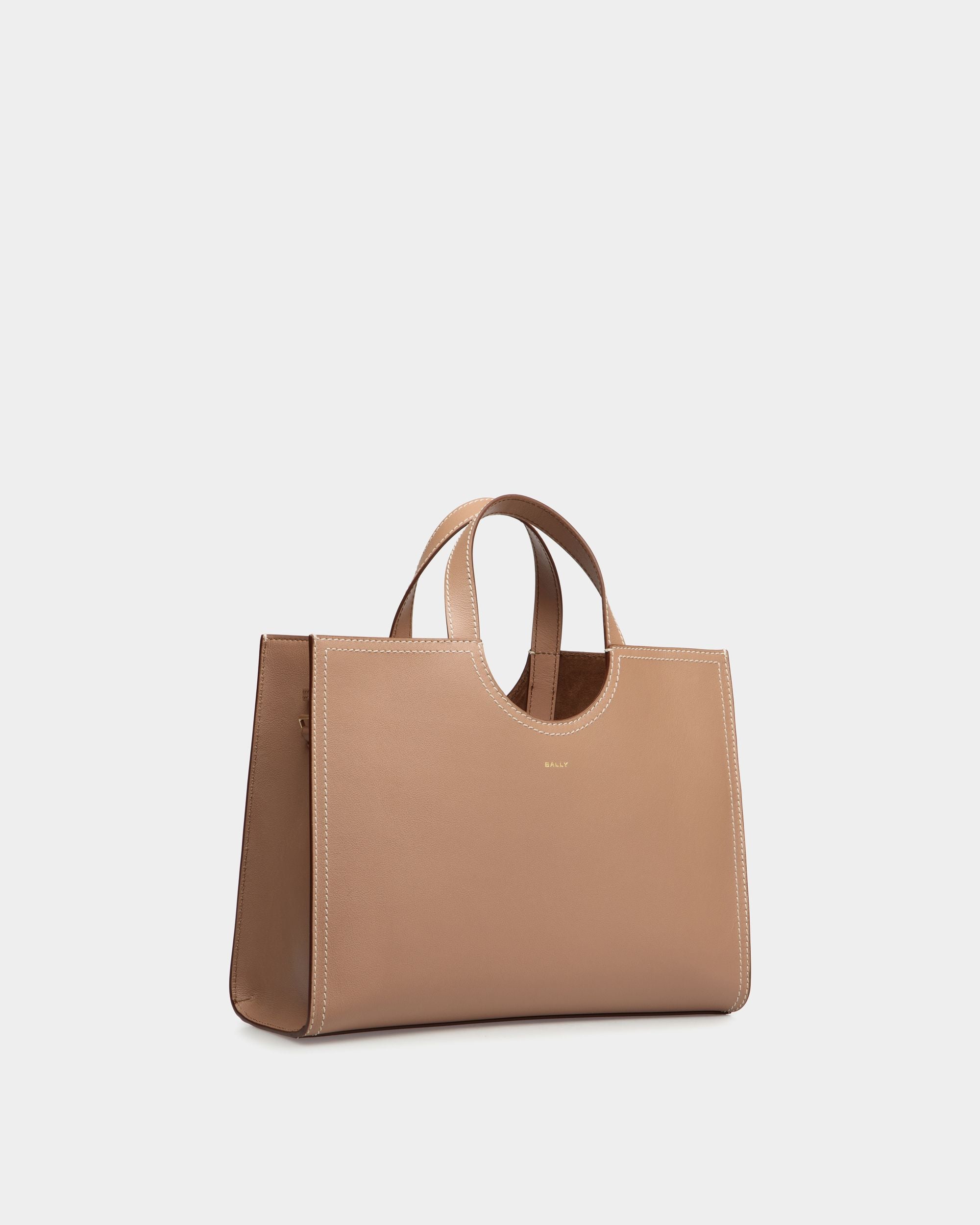 Easy Bally トートバッグ プラリネベージュ レザー - 女性 - Bally - 04
