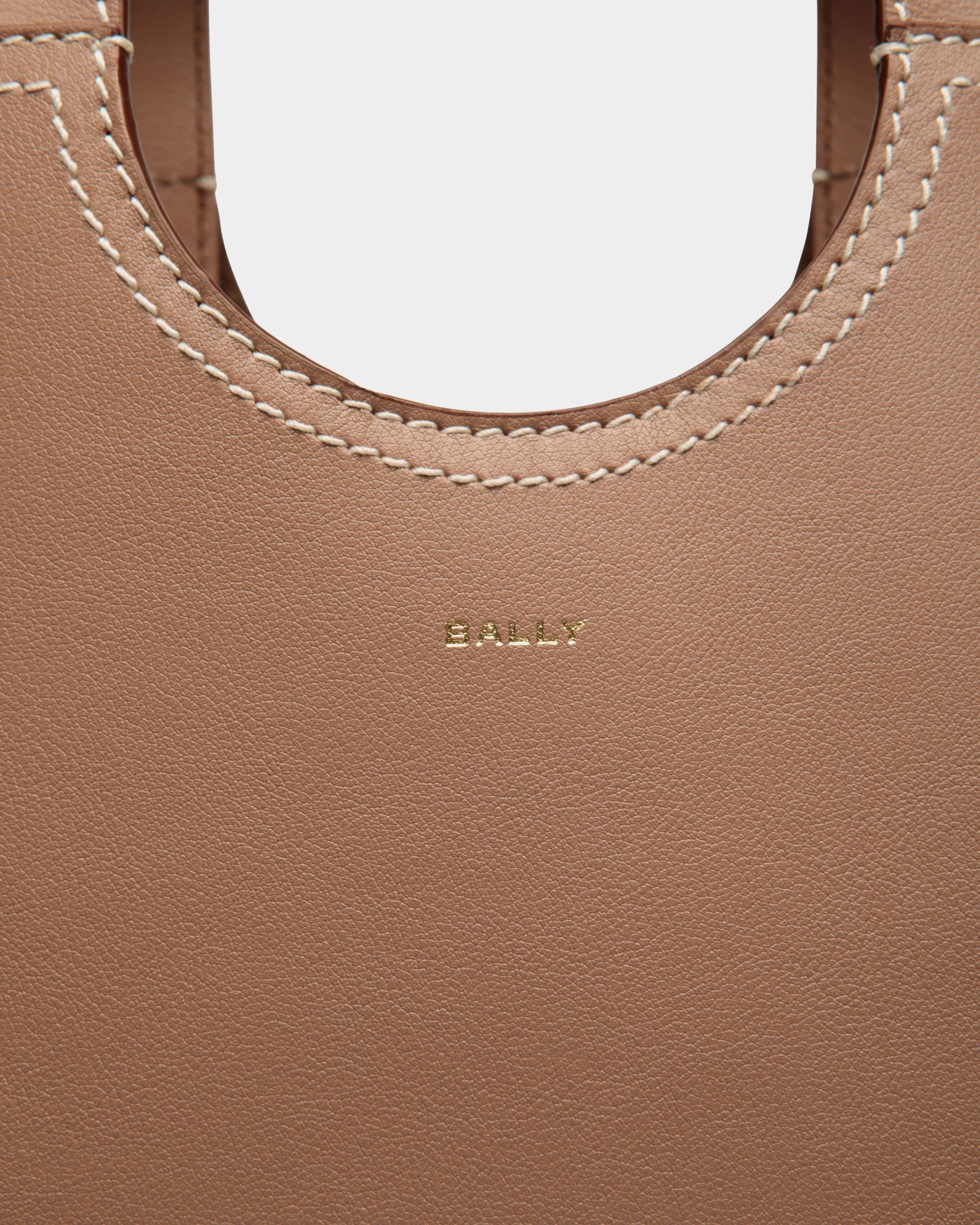 Easy Bally トートバッグ プラリネベージュ レザー - 女性 - Bally - 06