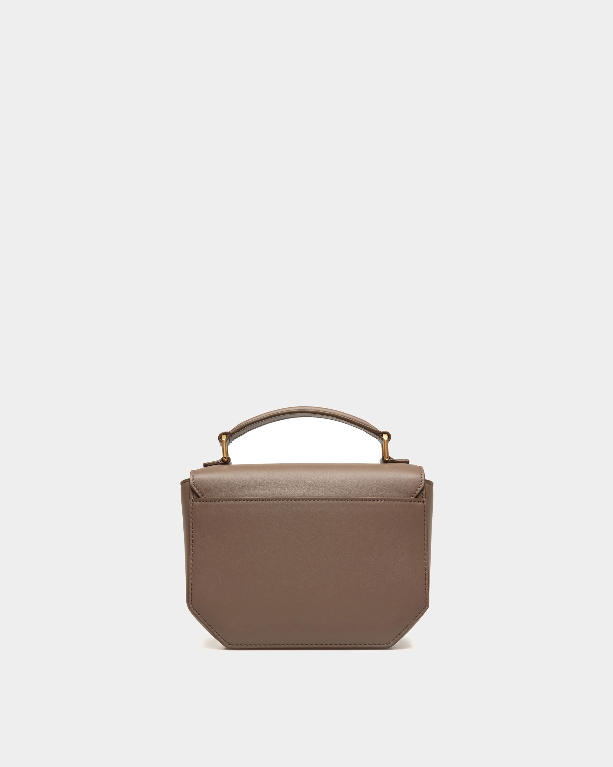 Emblem ミニ バッグ ベージュ レザー - 女性 - Bally - 02