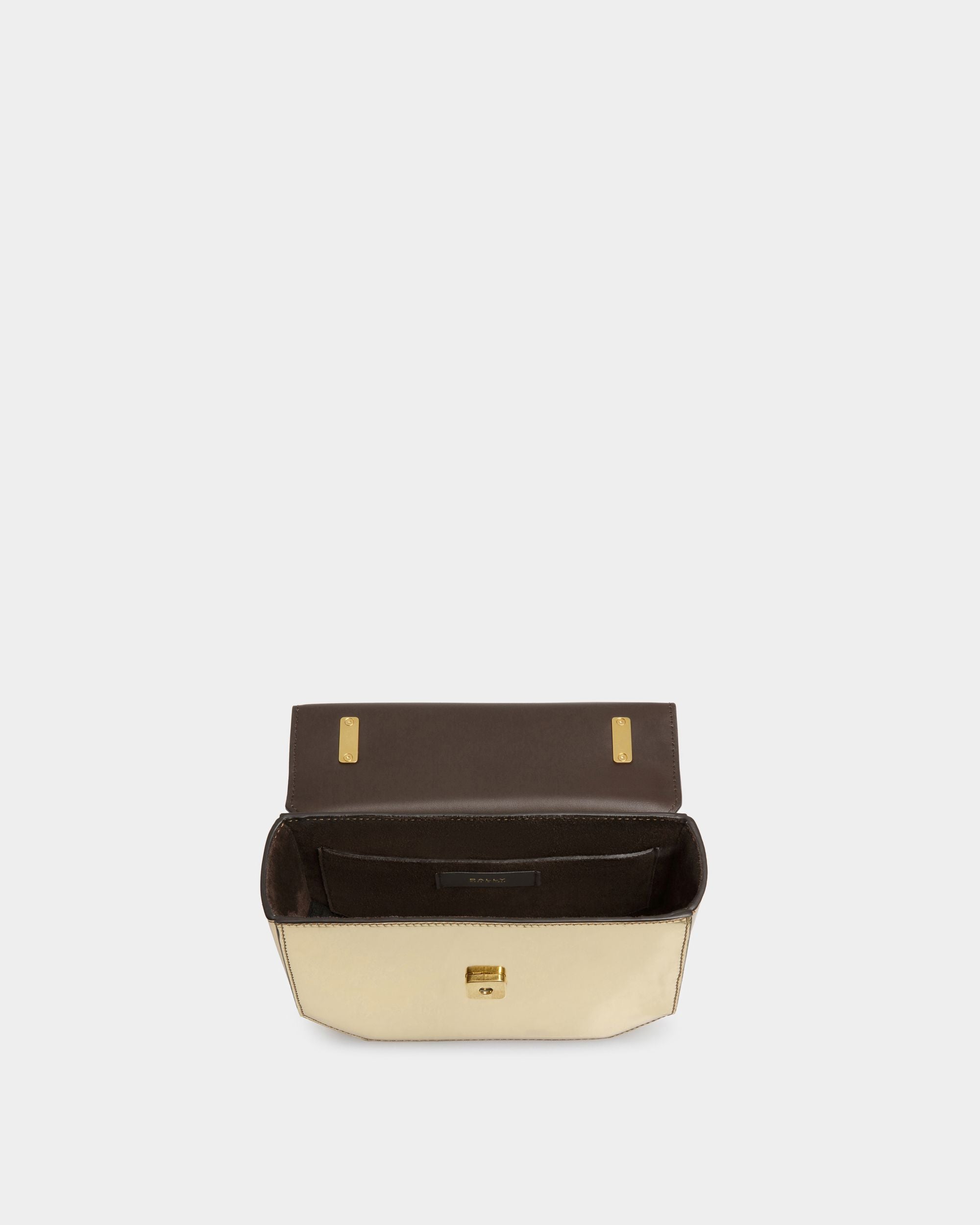 Emblem ミニバッグ ゴールド レザー - 女性 - Bally - 04