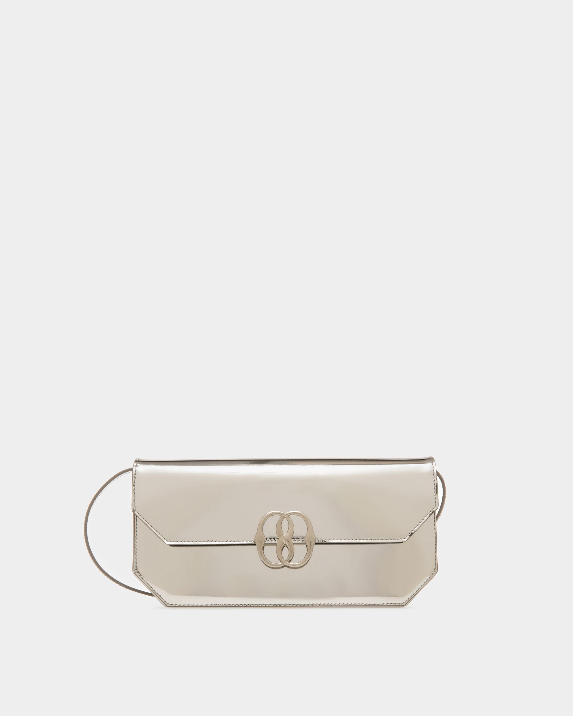 Emblem ショルダーバッグ シルバー レザー - 女性 - Bally - 01