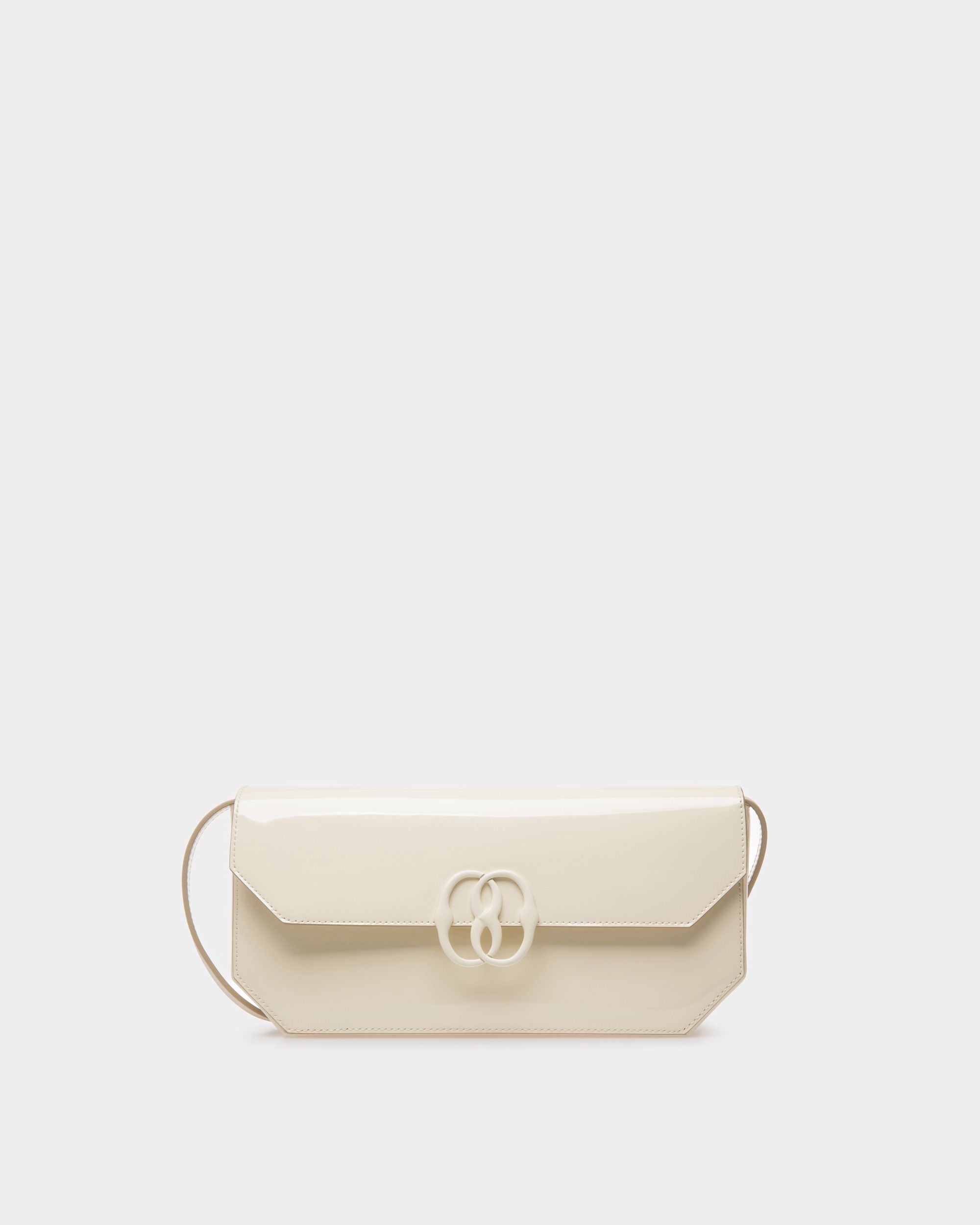 Emblem ショルダーバッグ ボーンホワイト レザー - 女性 - Bally - 01