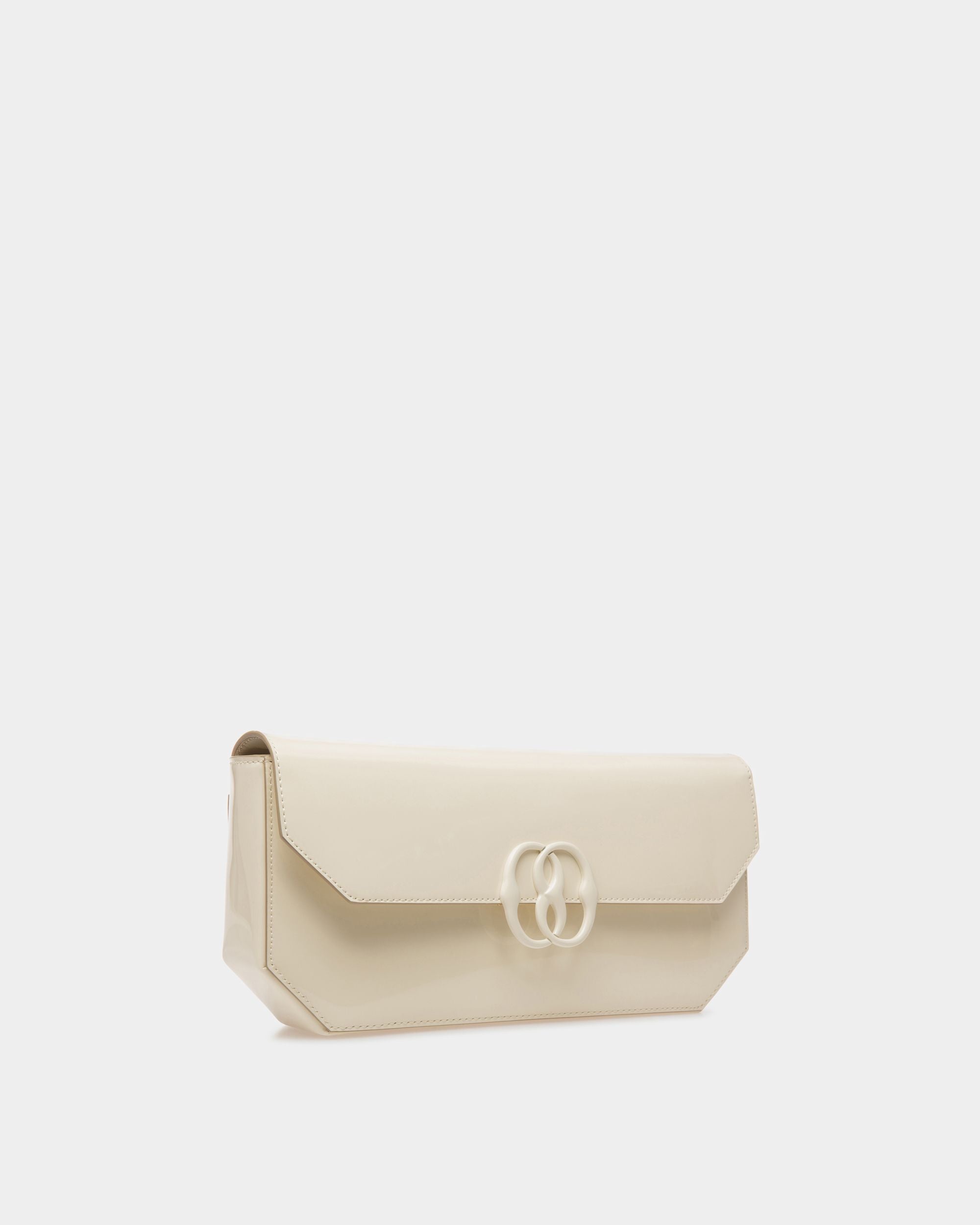Emblem ショルダーバッグ ボーンホワイト レザー - 女性 - Bally - 04