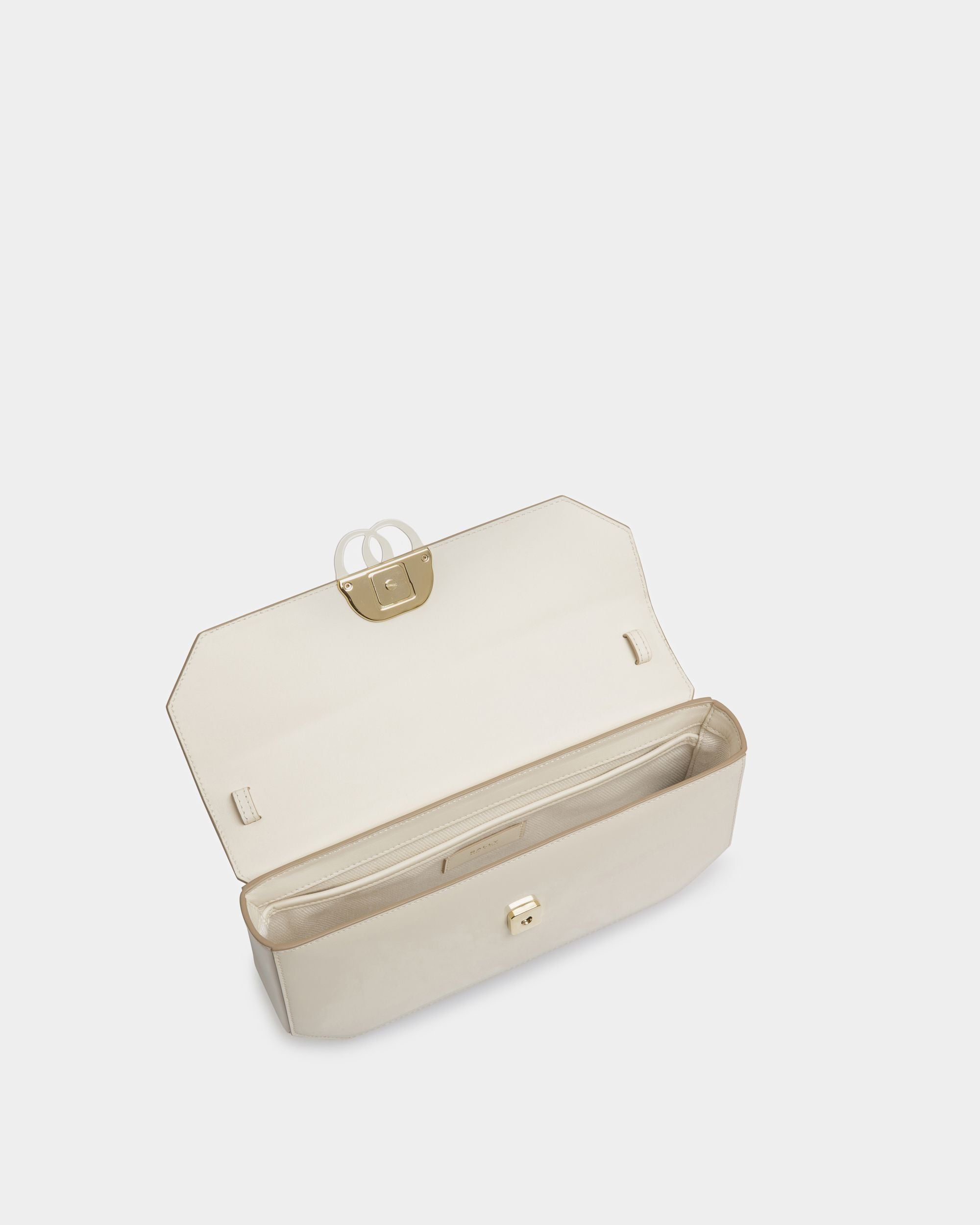 Emblem ショルダーバッグ ボーンホワイト レザー - 女性 - Bally - 05