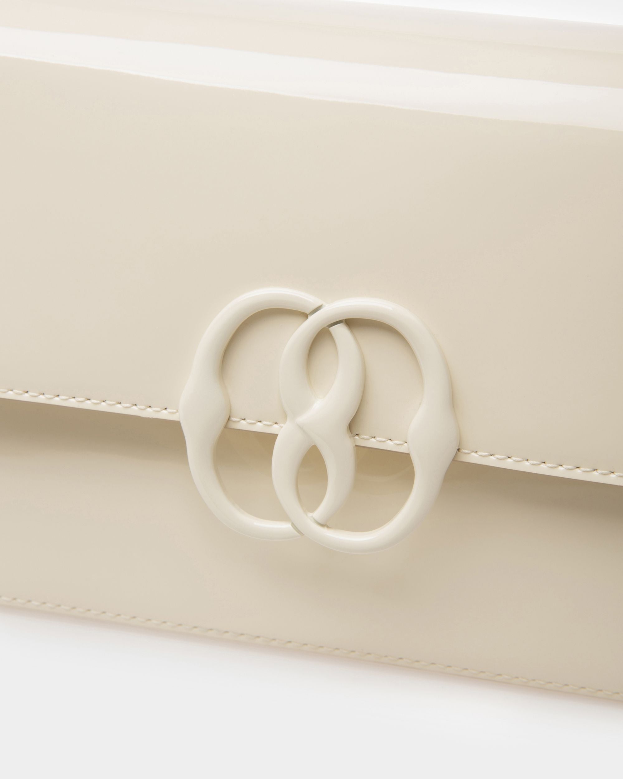 Emblem ショルダーバッグ ボーンホワイト レザー - 女性 - Bally - 06