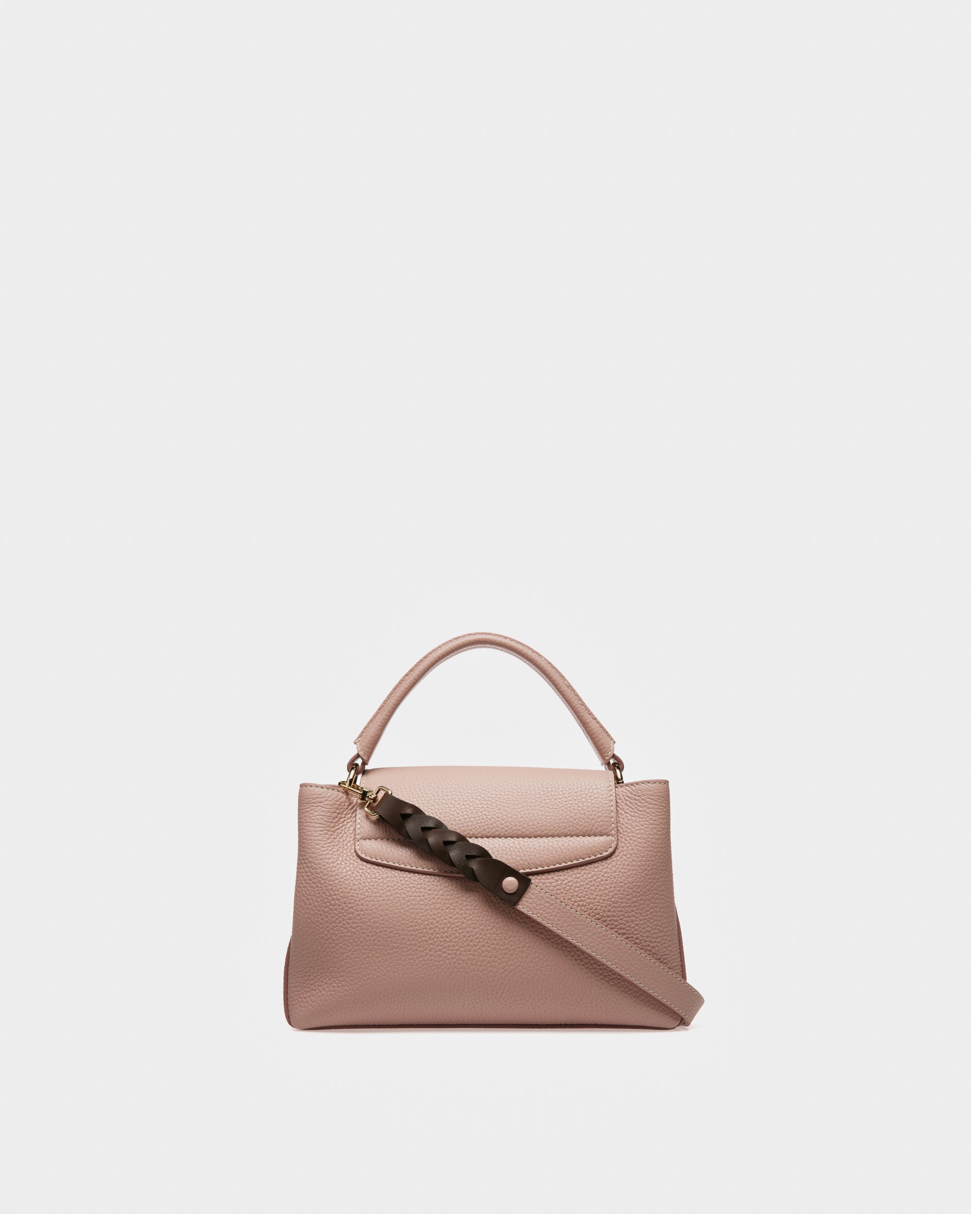 Layka Small ピンク レザー トップハンドルバッグ - 女性 - Bally - 02