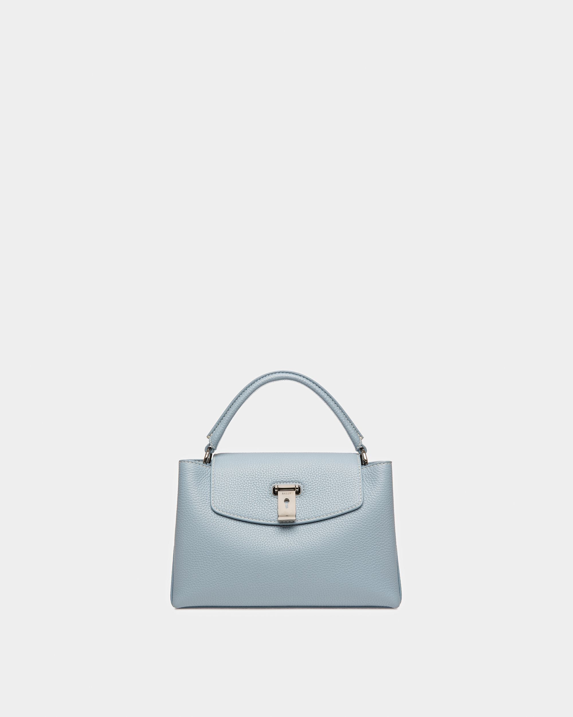 Layka Small ライトブルー レザー トップハンドルバッグ - 女性 - Bally - 01