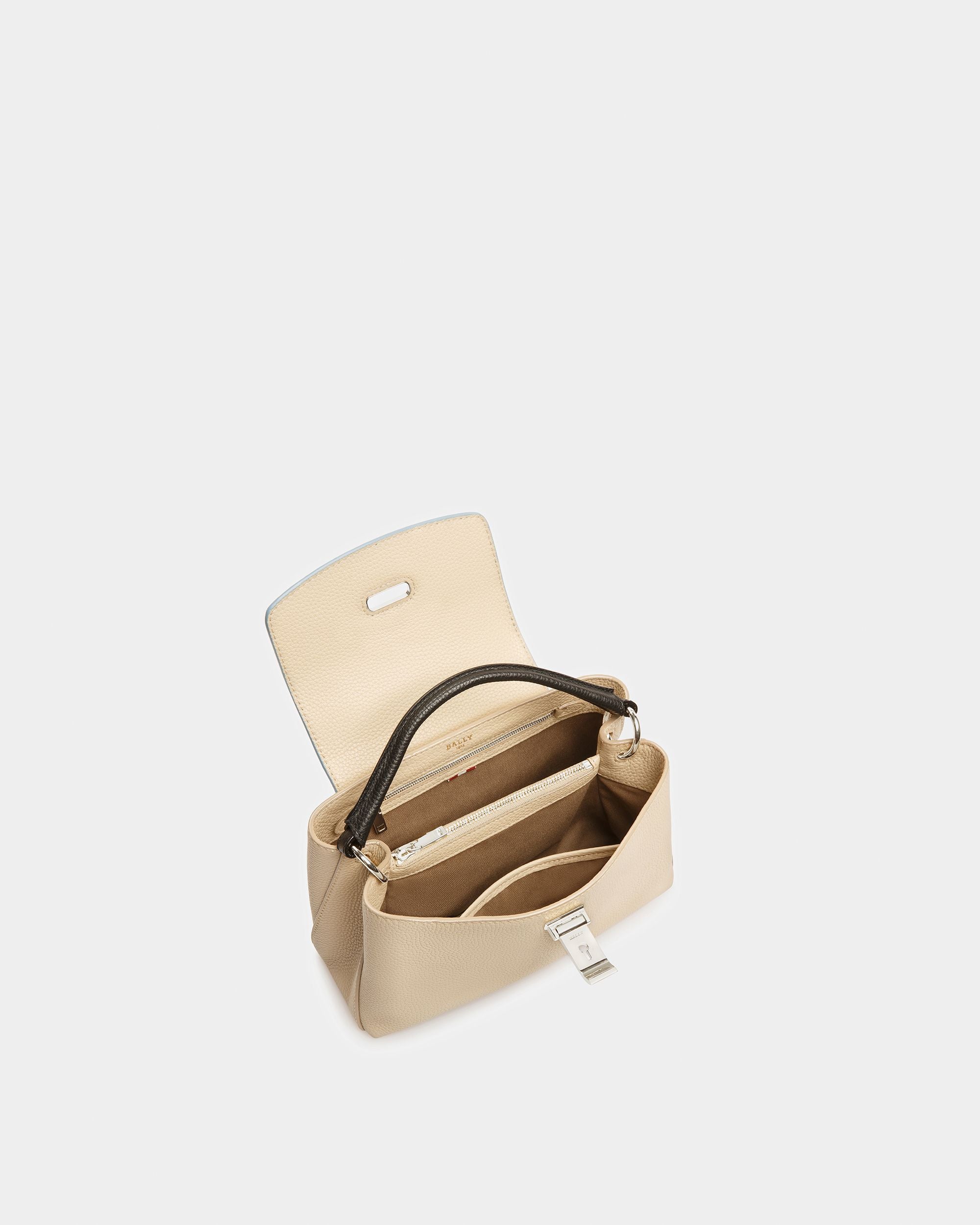 Layka S ベージュ レザー トップハンドルバッグ - 女性 - Bally - 03