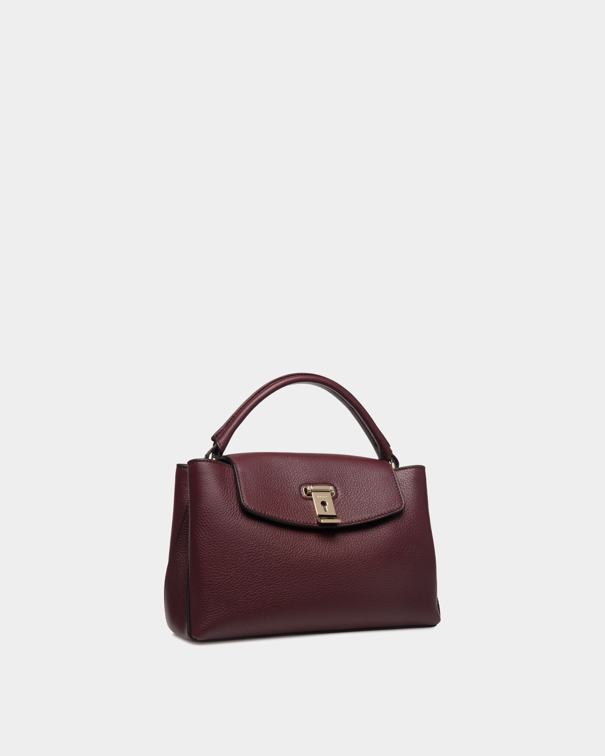 Lock Me スモール トップハンドルバッグ Andorra グレインレザー - 女性 - Bally - 04