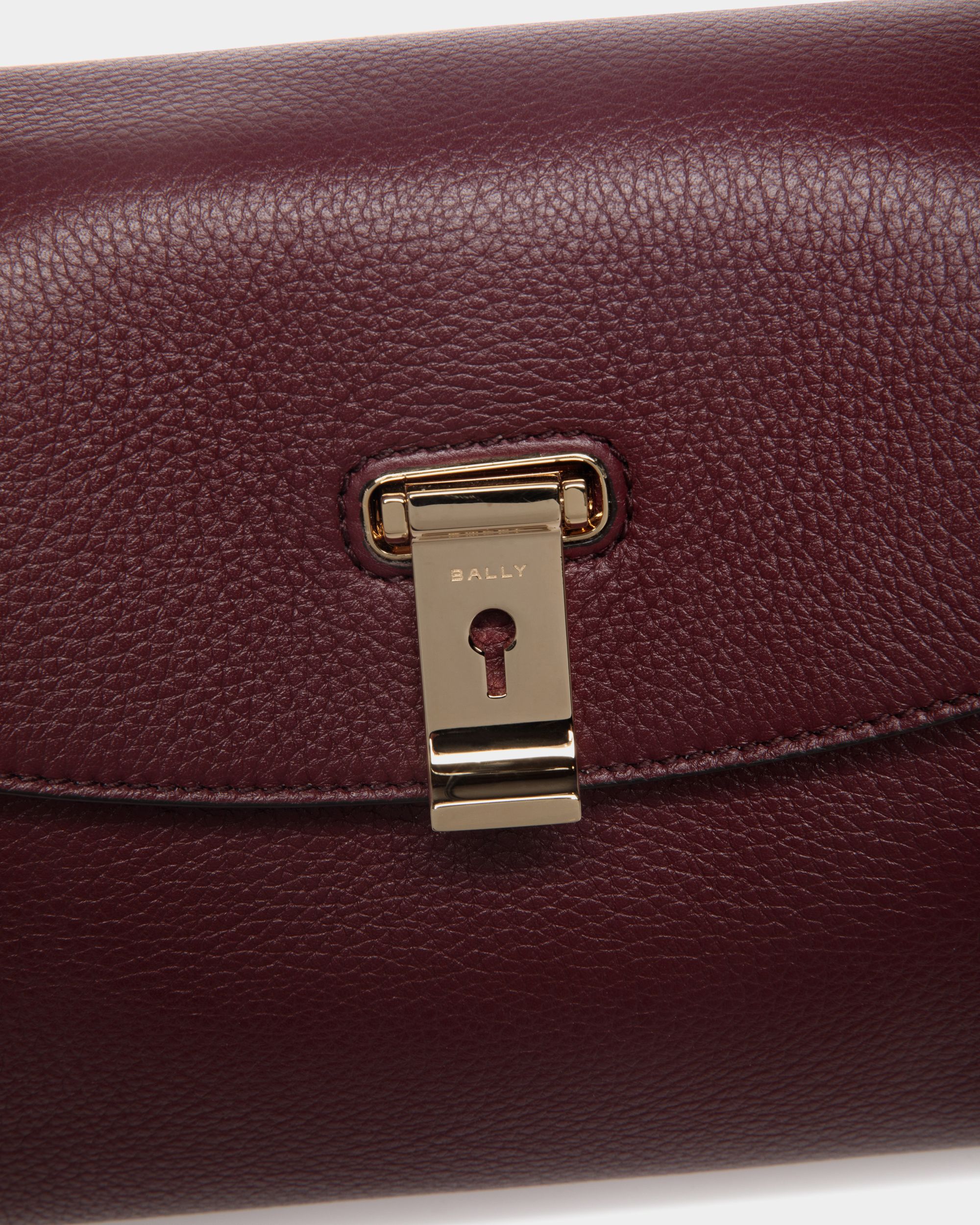 Lock Me スモール トップハンドルバッグ Andorra グレインレザー - 女性 - Bally - 05
