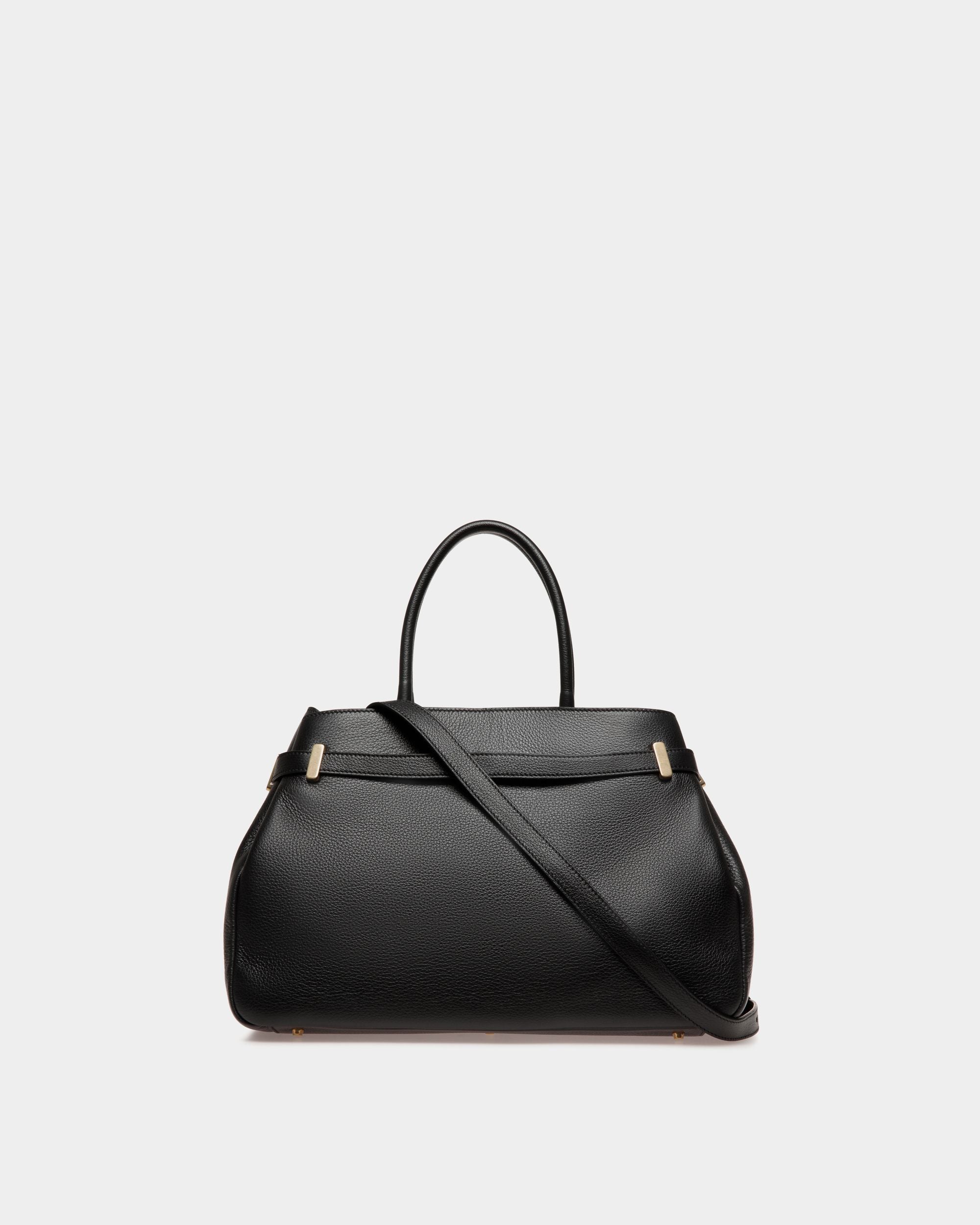 Carriageトートバッグ ブラック レザー - 女性 - Bally - 02