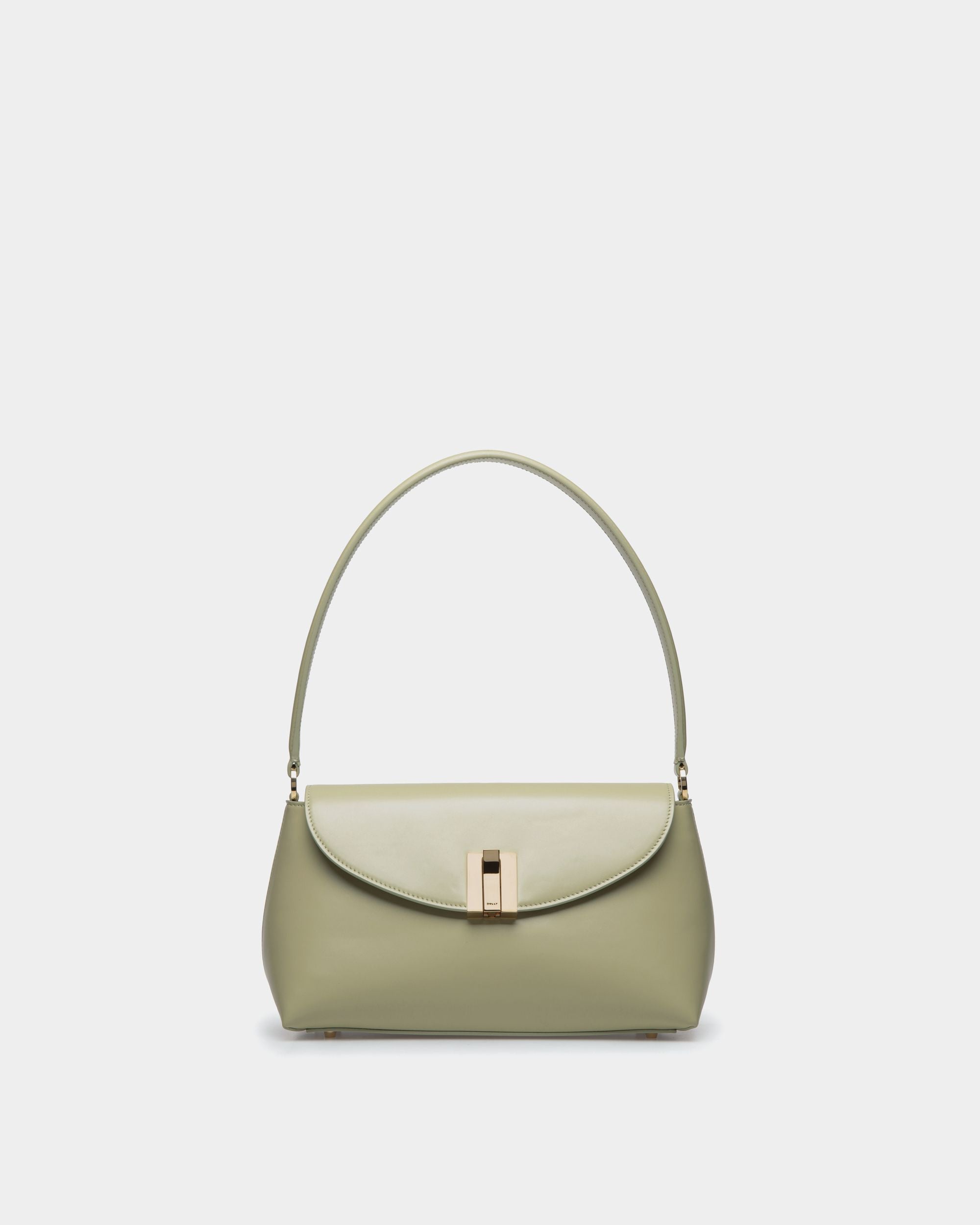 Ollam スモール トップハンドルバッグ Light Green レザー - 女性 - Bally - 01