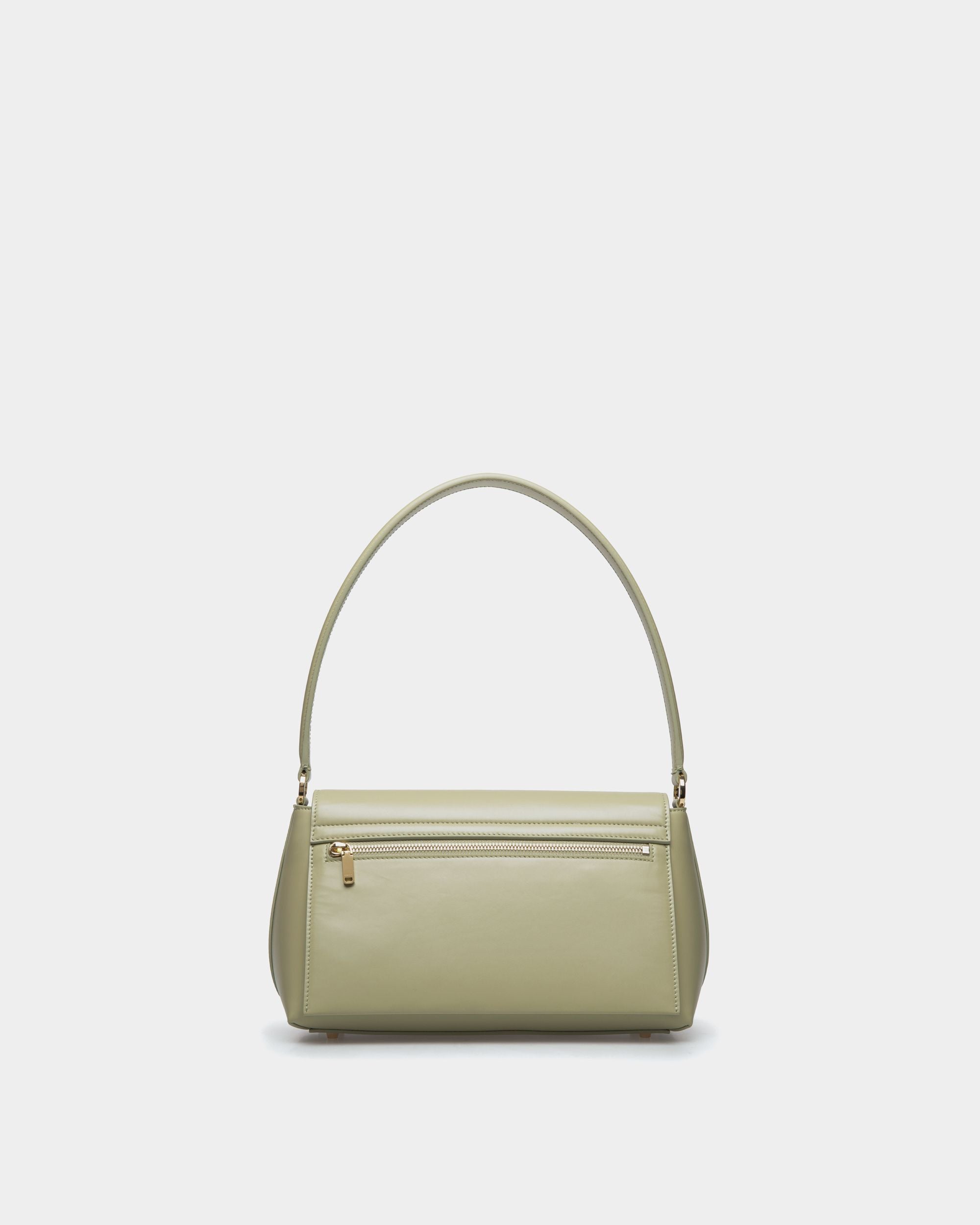 Ollam スモール トップハンドルバッグ Light Green レザー - 女性 - Bally - 02