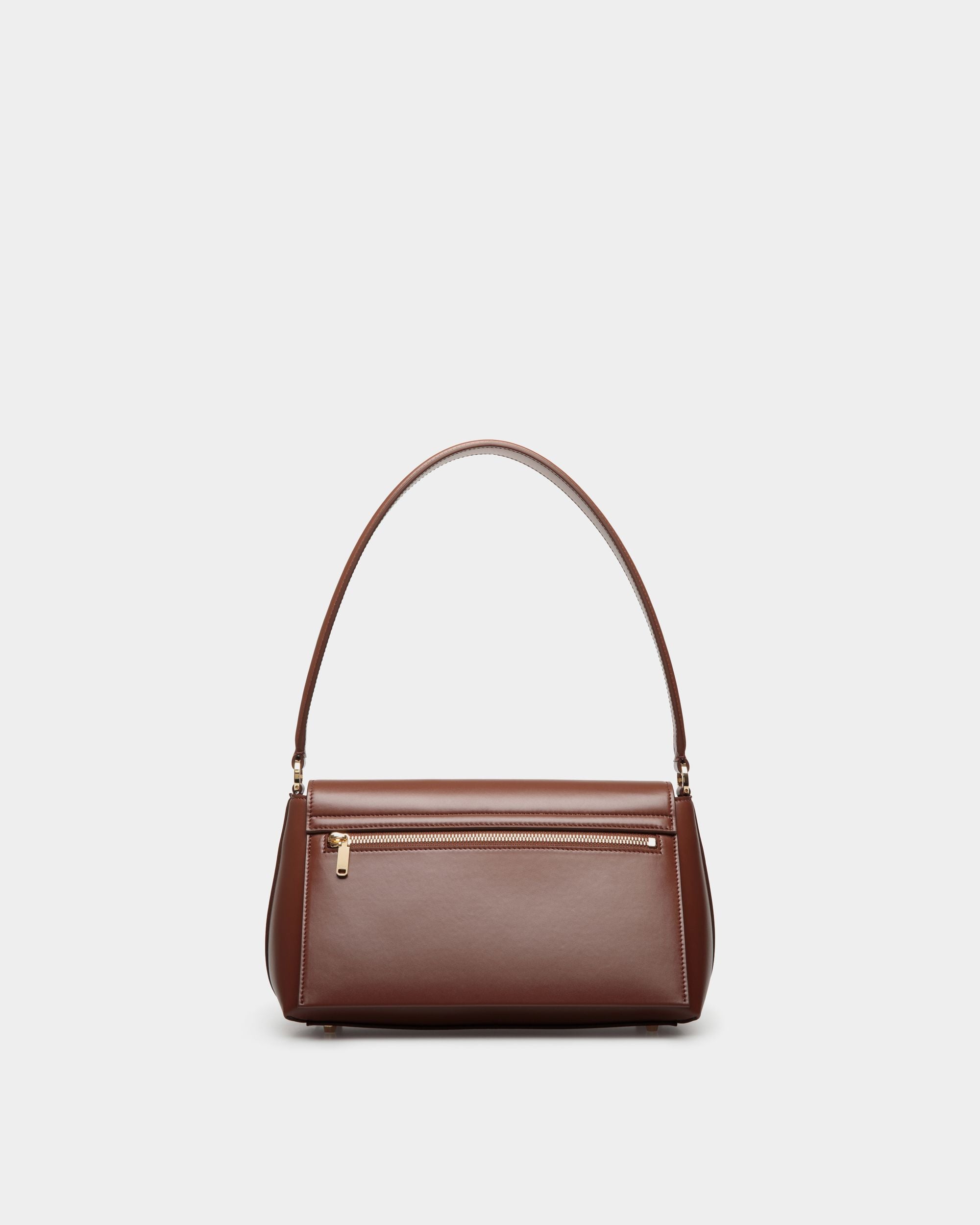 Ollam スモール トップハンドルバッグ ブラウン レザー - 女性 - Bally - 02