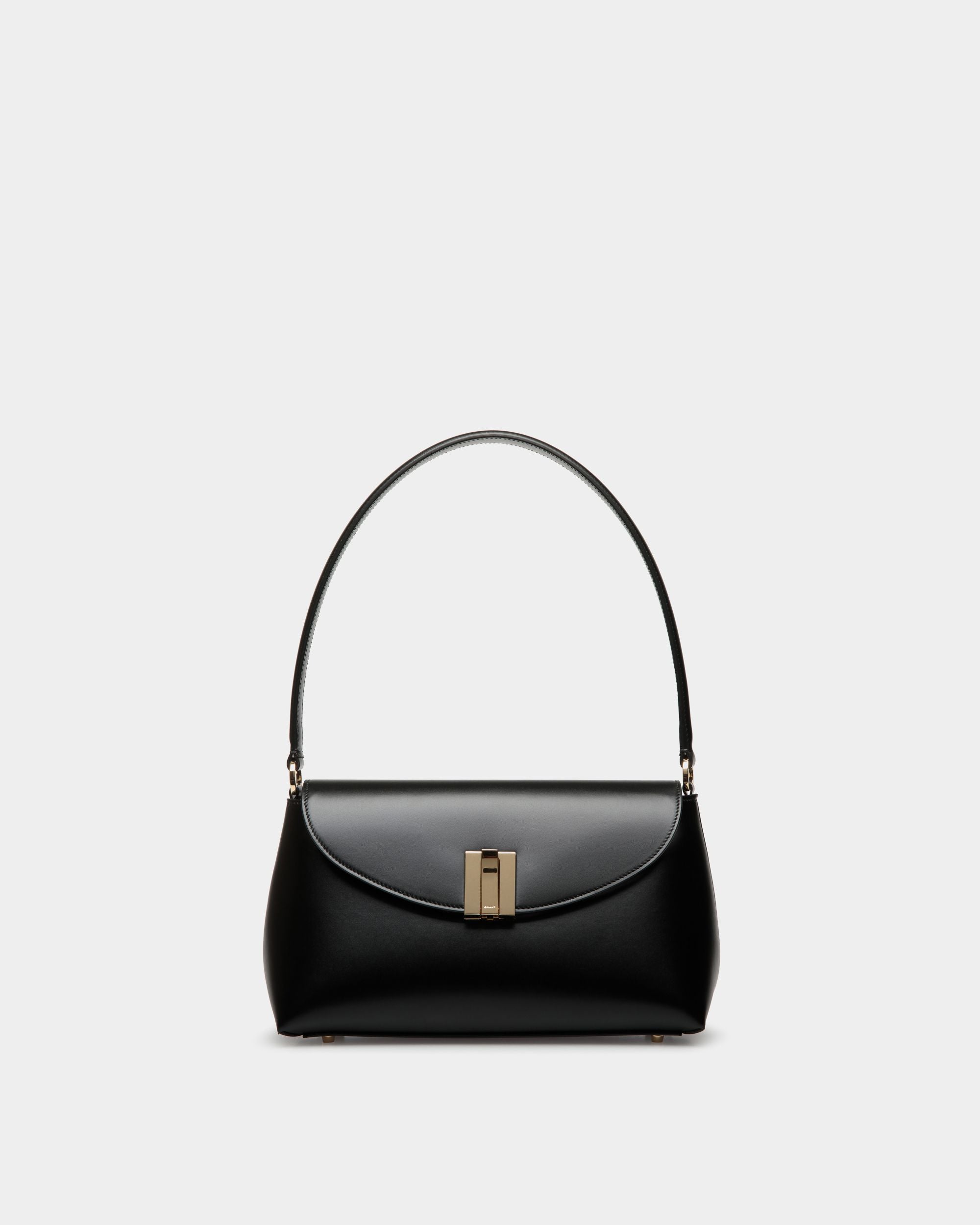 Ollam スモール トップハンドルバッグ ブラック レザー - 女性 - Bally - 01