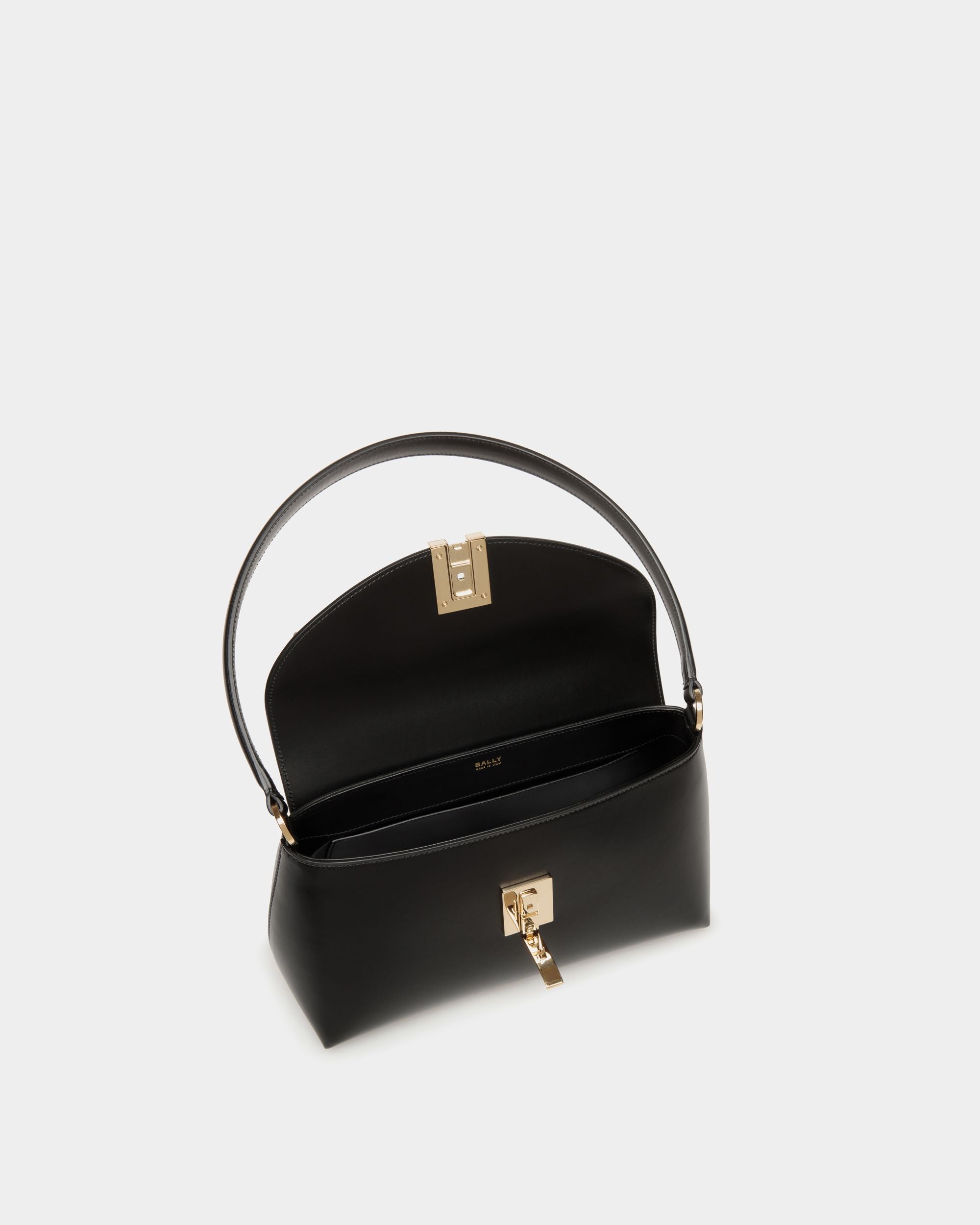 Ollam スモール トップハンドルバッグ ブラック レザー - 女性 - Bally - 05
