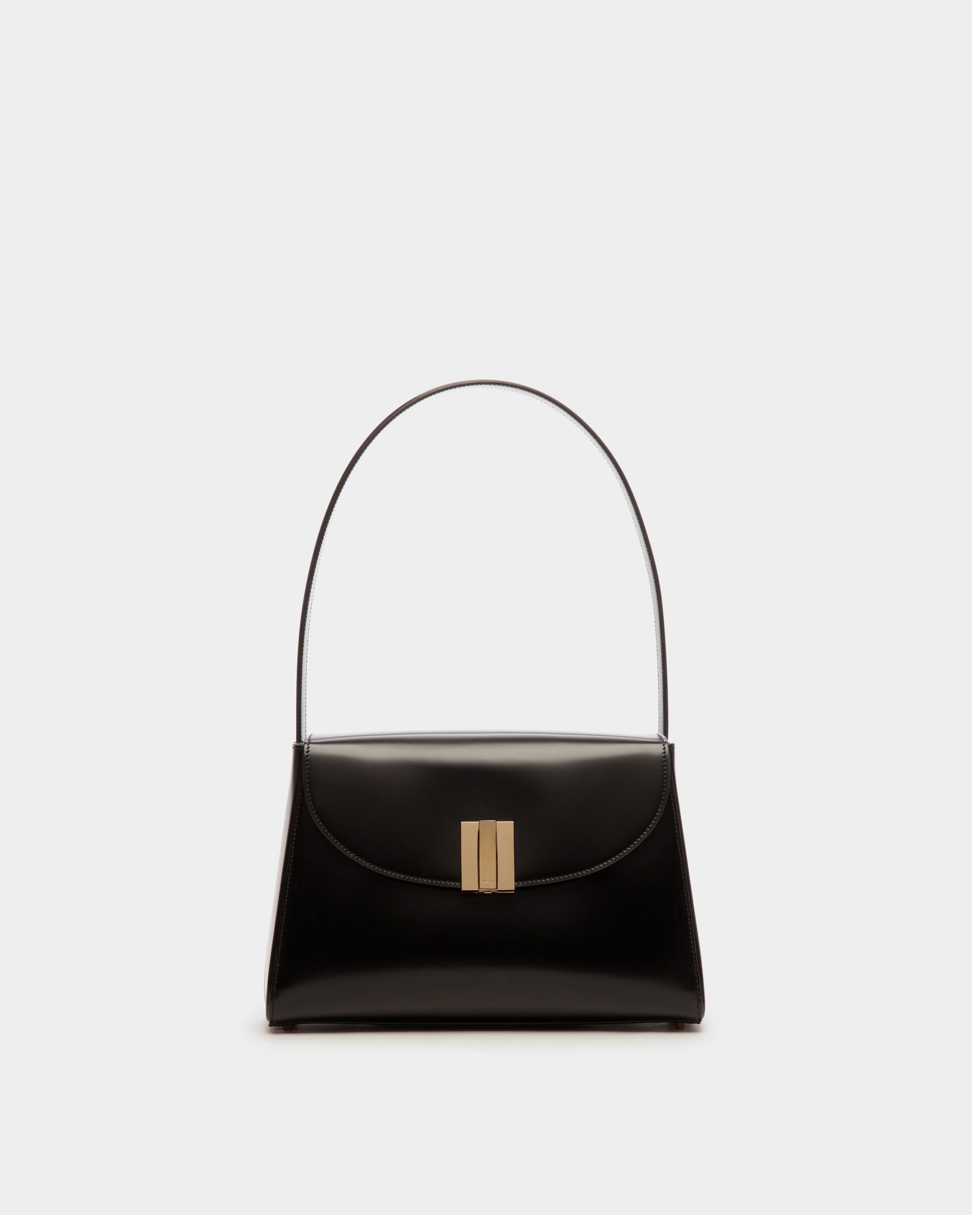 Ollam ショルダーバッグ ブラック ブラッシュドレザー - 女性 - Bally - 01