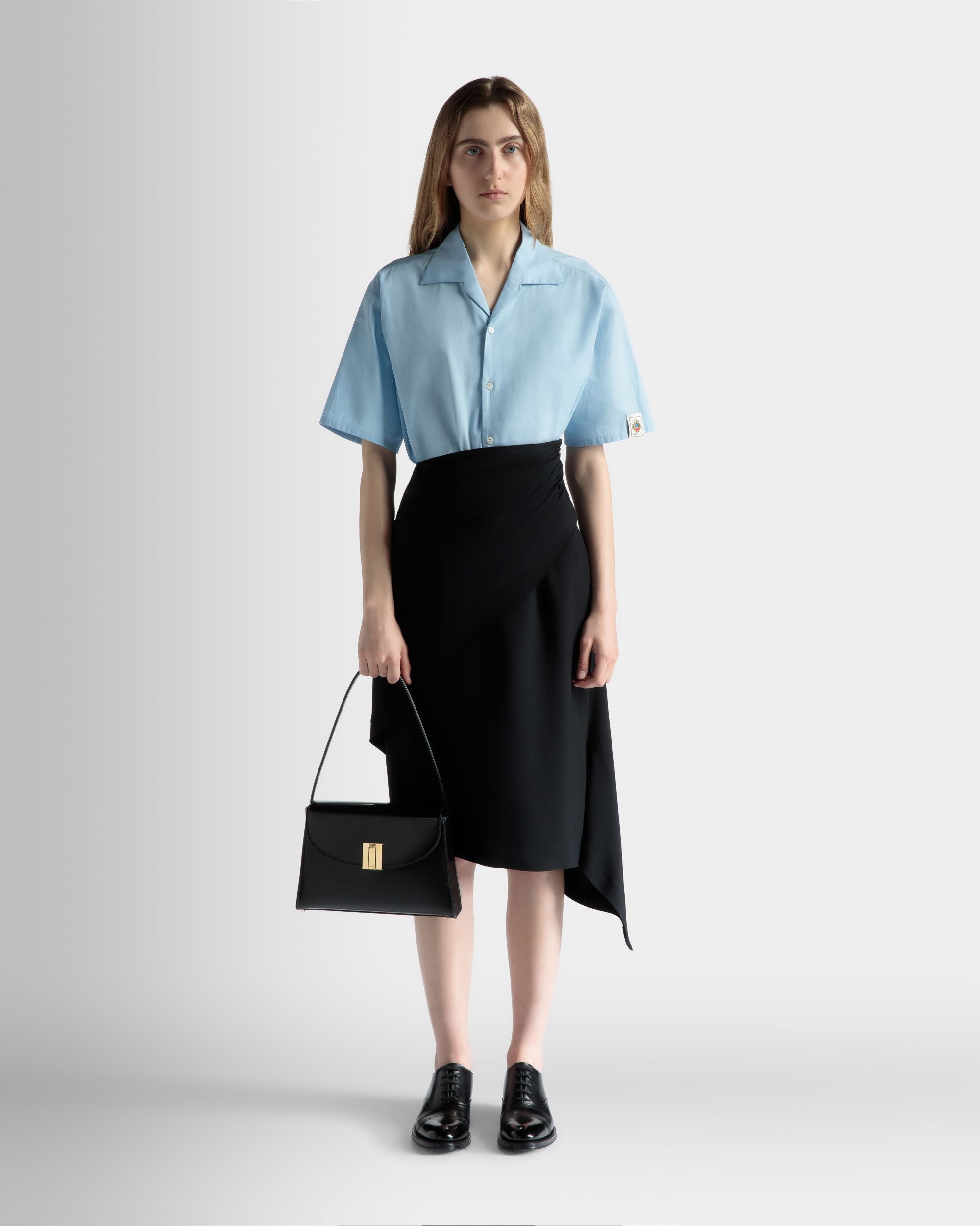 Ollam ショルダーバッグ ブラック ブラッシュドレザー - 女性 - Bally - 02