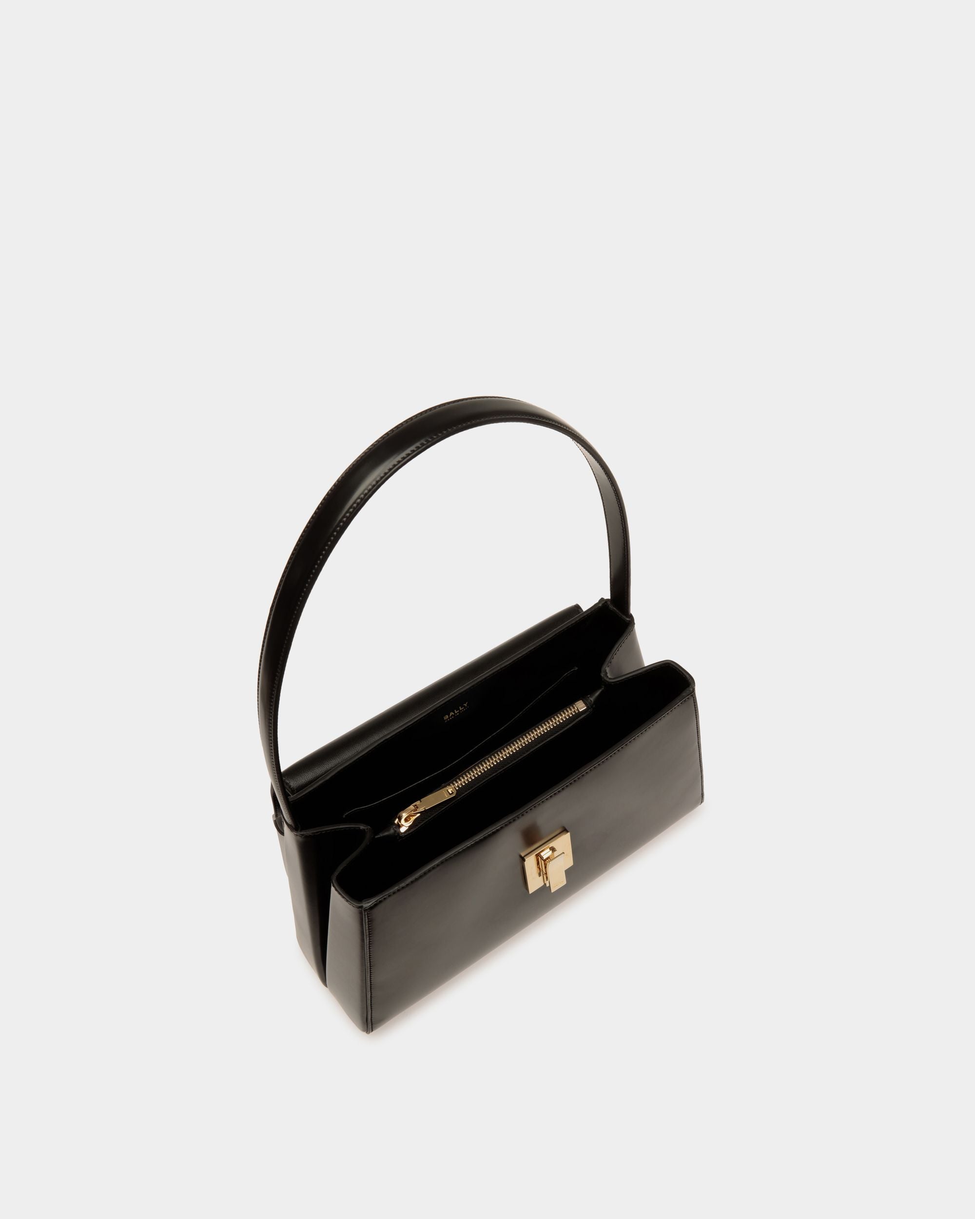 Ollam ショルダーバッグ ブラック ブラッシュドレザー - 女性 - Bally - 05