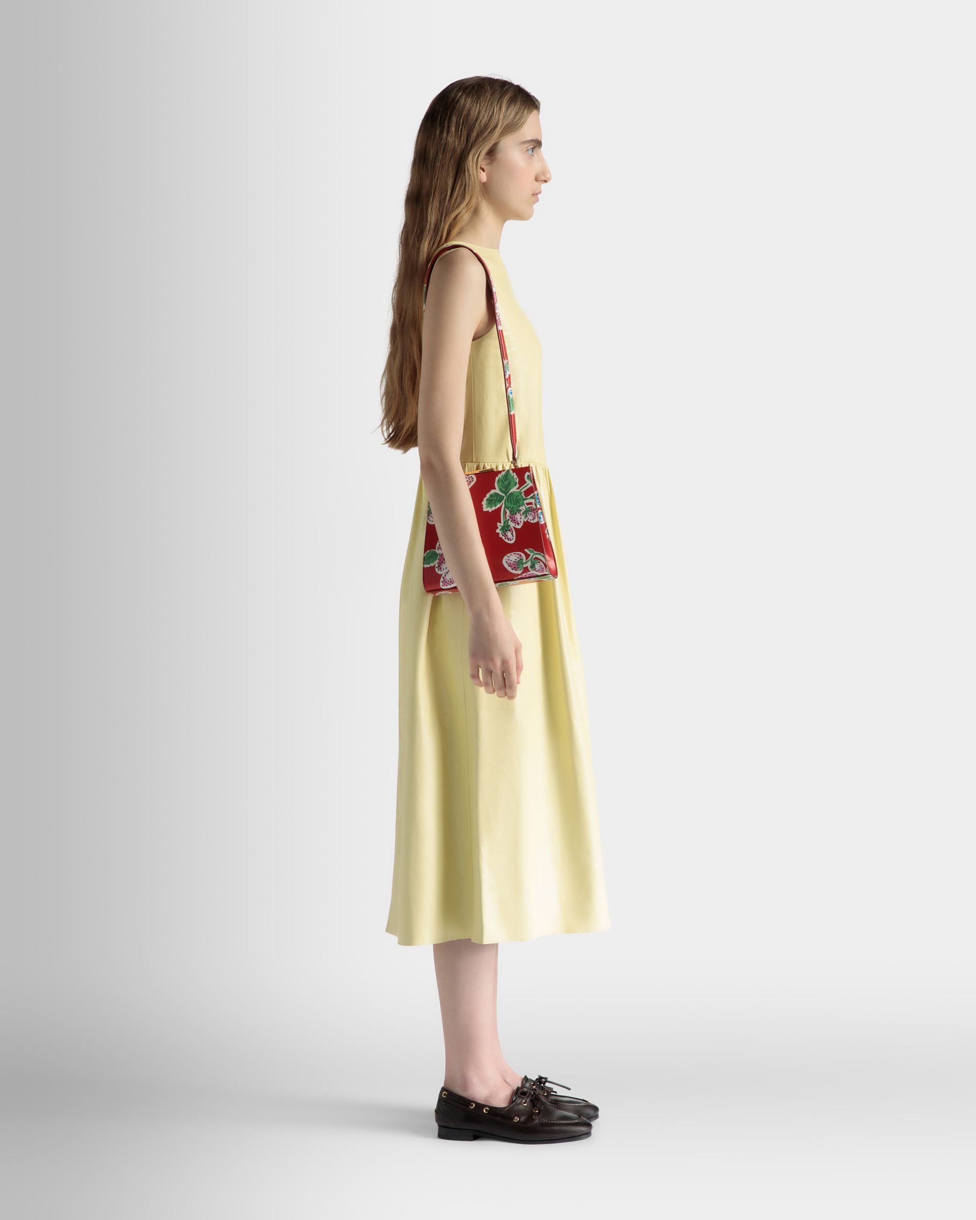Deco ショルダーバッグ Strawberry プリント レザー - 女性 - Bally - 02