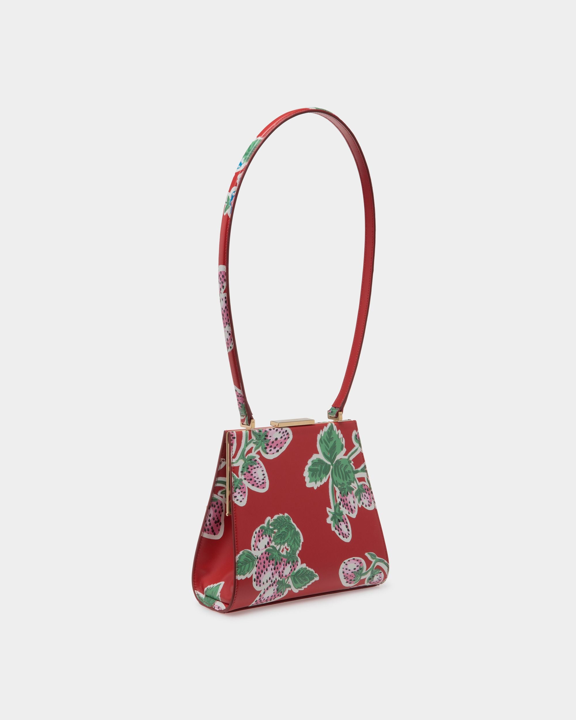 Deco ショルダーバッグ Strawberry プリント レザー - 女性 - Bally - 04