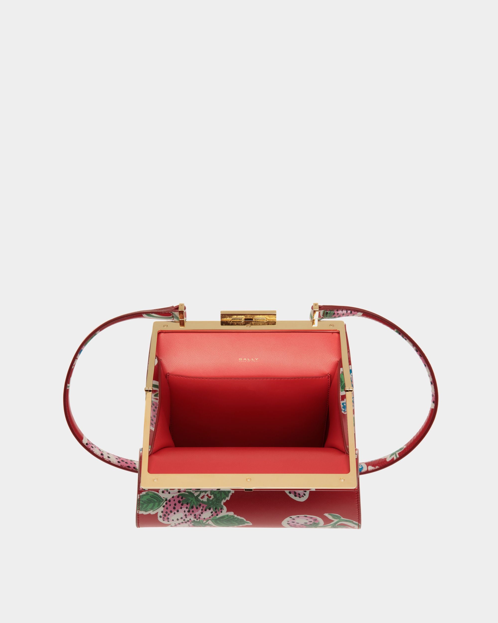 Deco ショルダーバッグ Strawberry プリント レザー - 女性 - Bally - 05