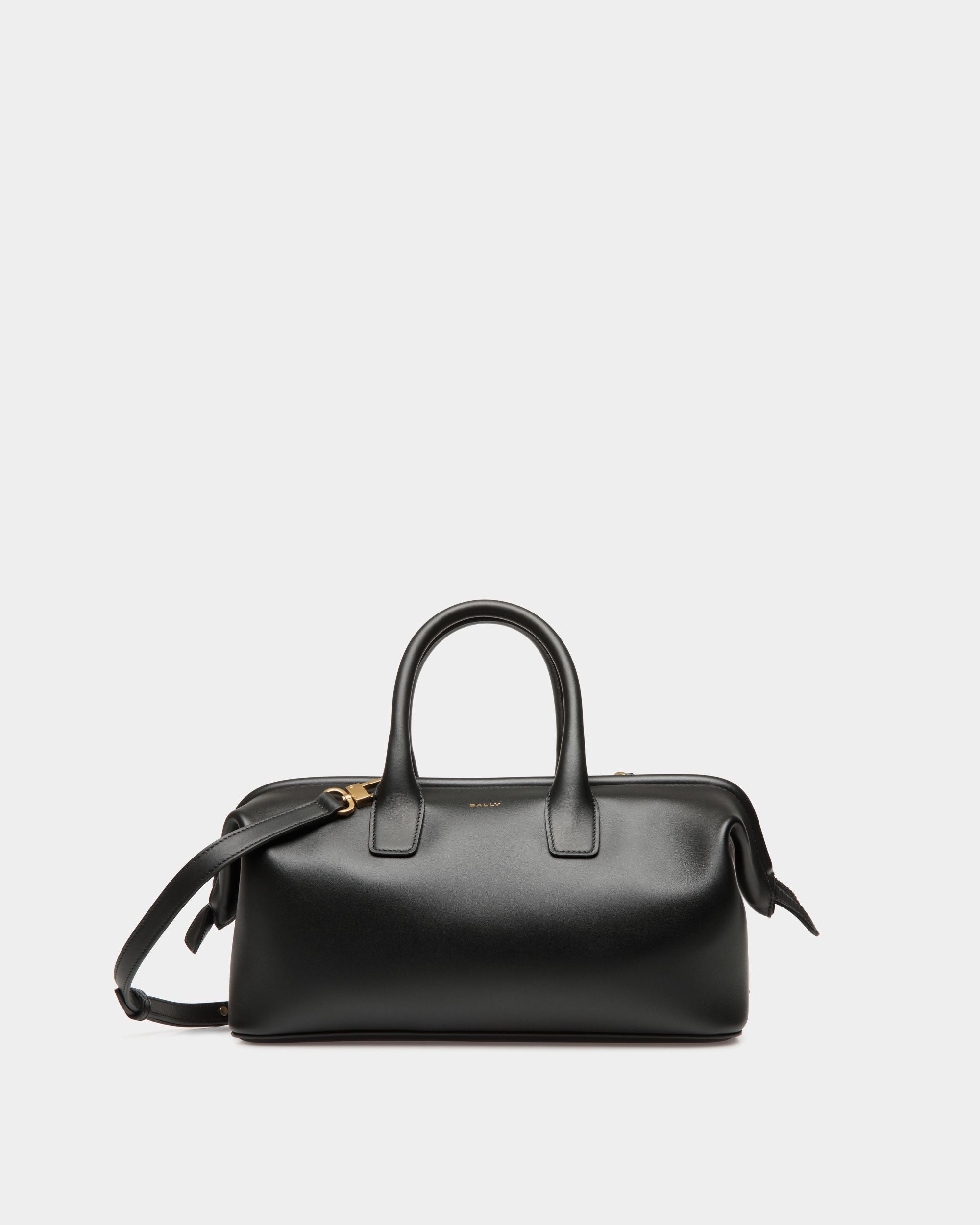 Belle スモール トップハンドルバッグ ブラック レザー - 女性 - Bally - 01