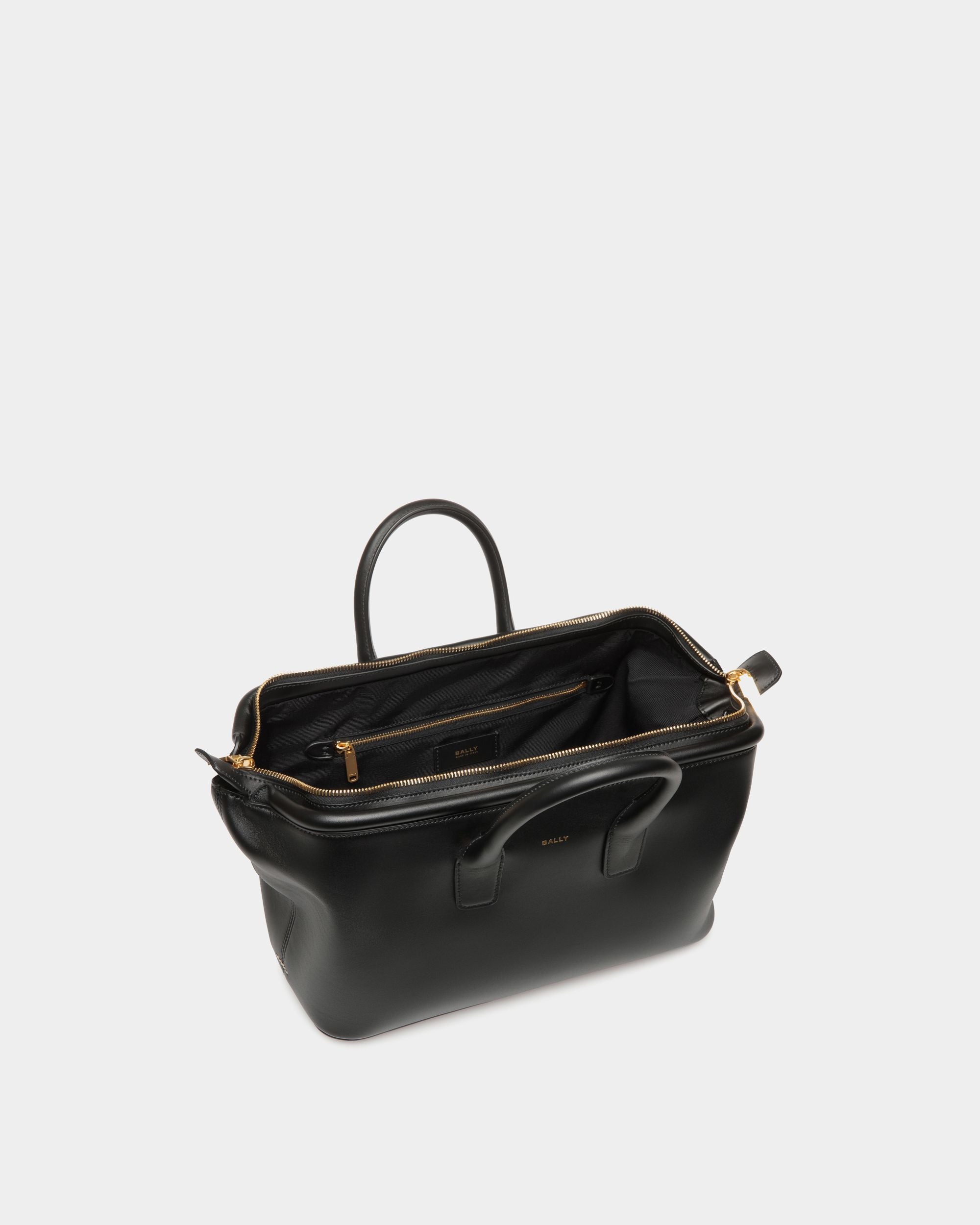 Belle スモール トップハンドルバッグ ブラック レザー - 女性 - Bally - 05