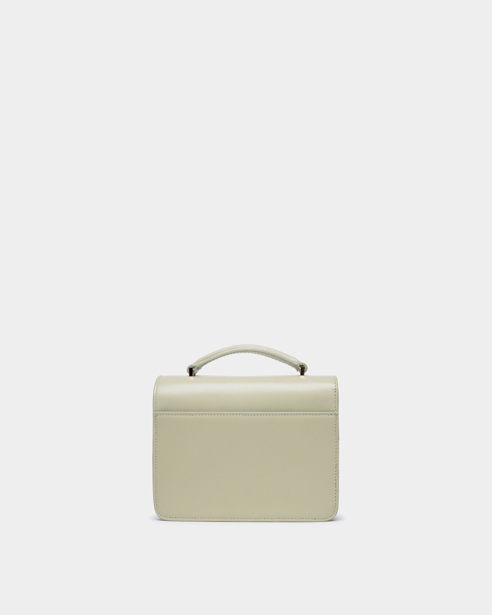 Ollam ミニ トップハンドルバッグ アンティークホワイト ブラッシュドレザー - 女性 - Bally - 02