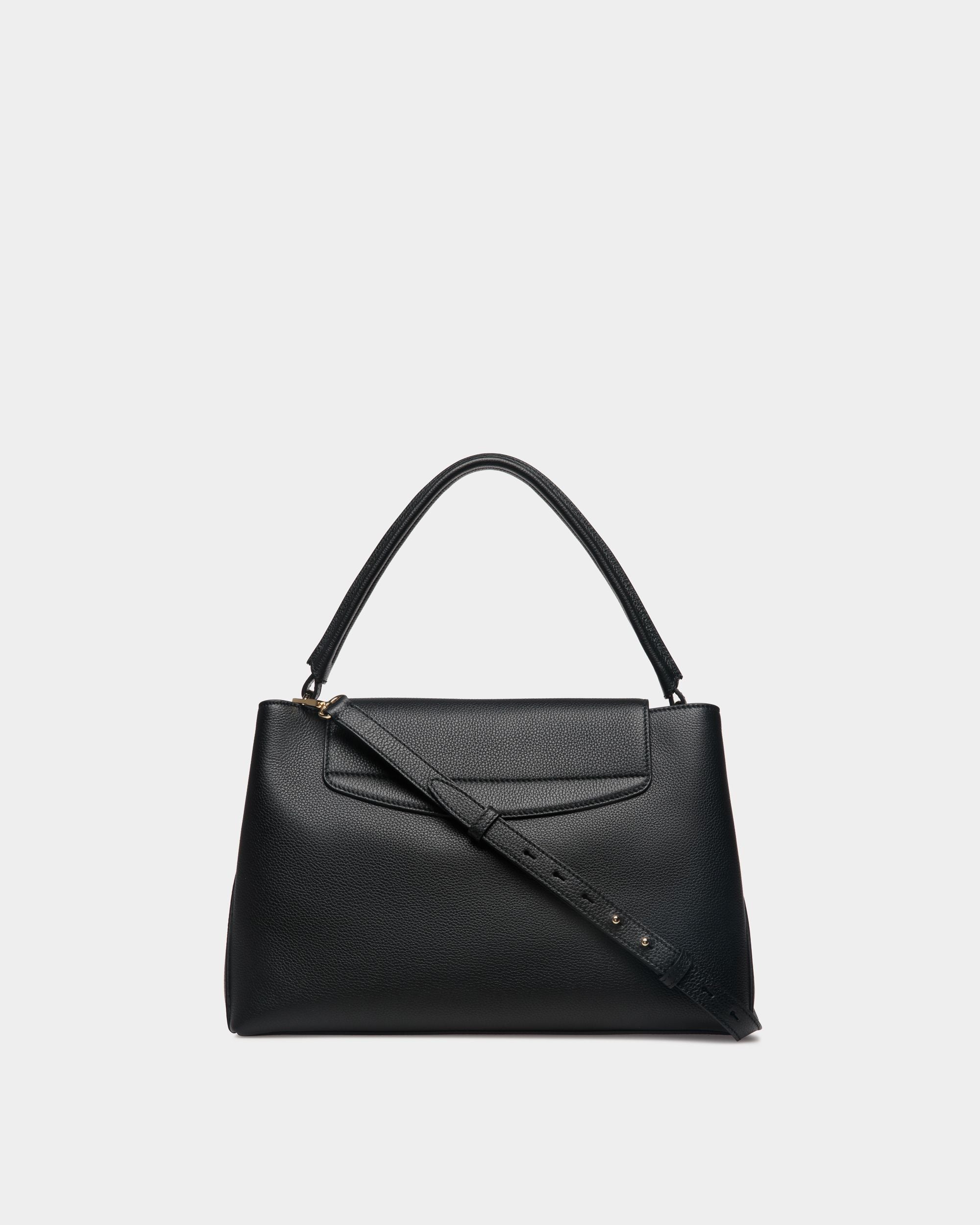Lock Me トップハンドルバッグ ブラック グレインレザー - 女性 - Bally - 03