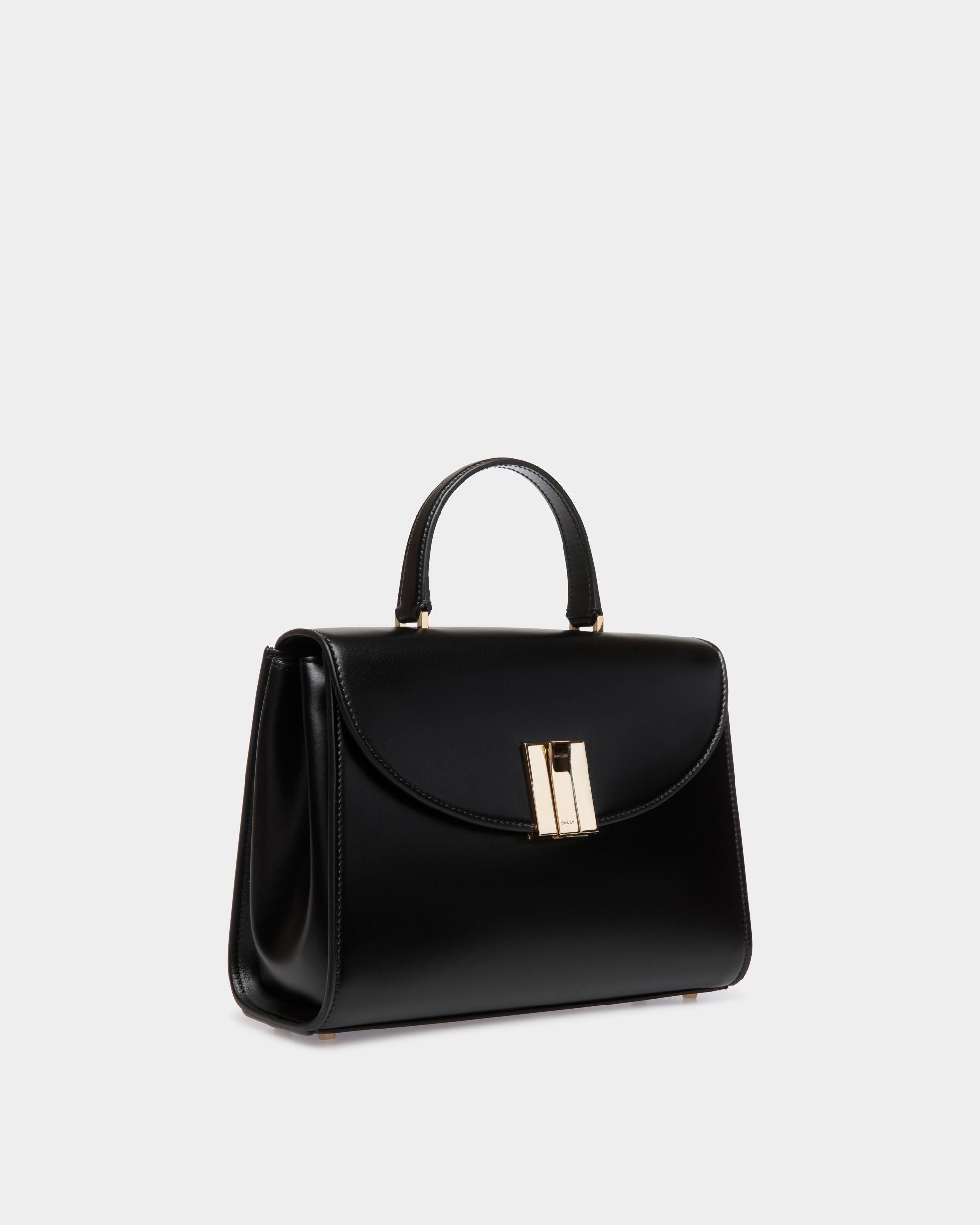 Ollam トップハンドルバッグ ブラック レザー - 女性 - Bally - 04