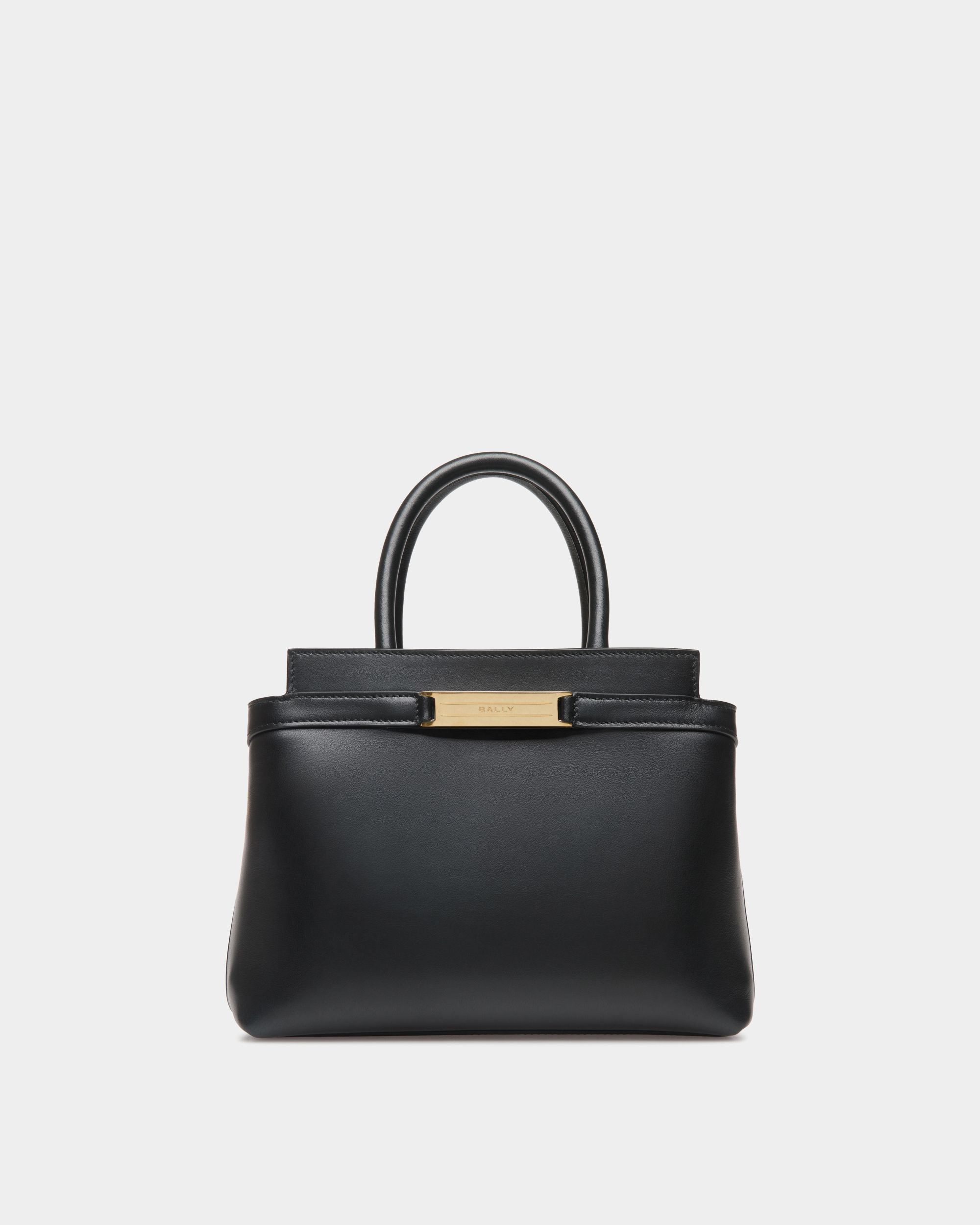 Deco スモール トートバッグ ブラック レザー - 女性 - Bally - 01