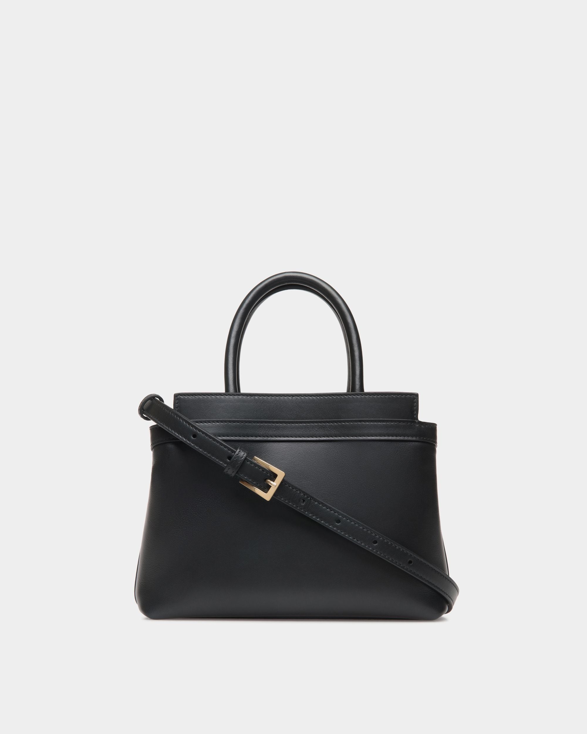 Deco スモール トートバッグ ブラック レザー - 女性 - Bally - 03