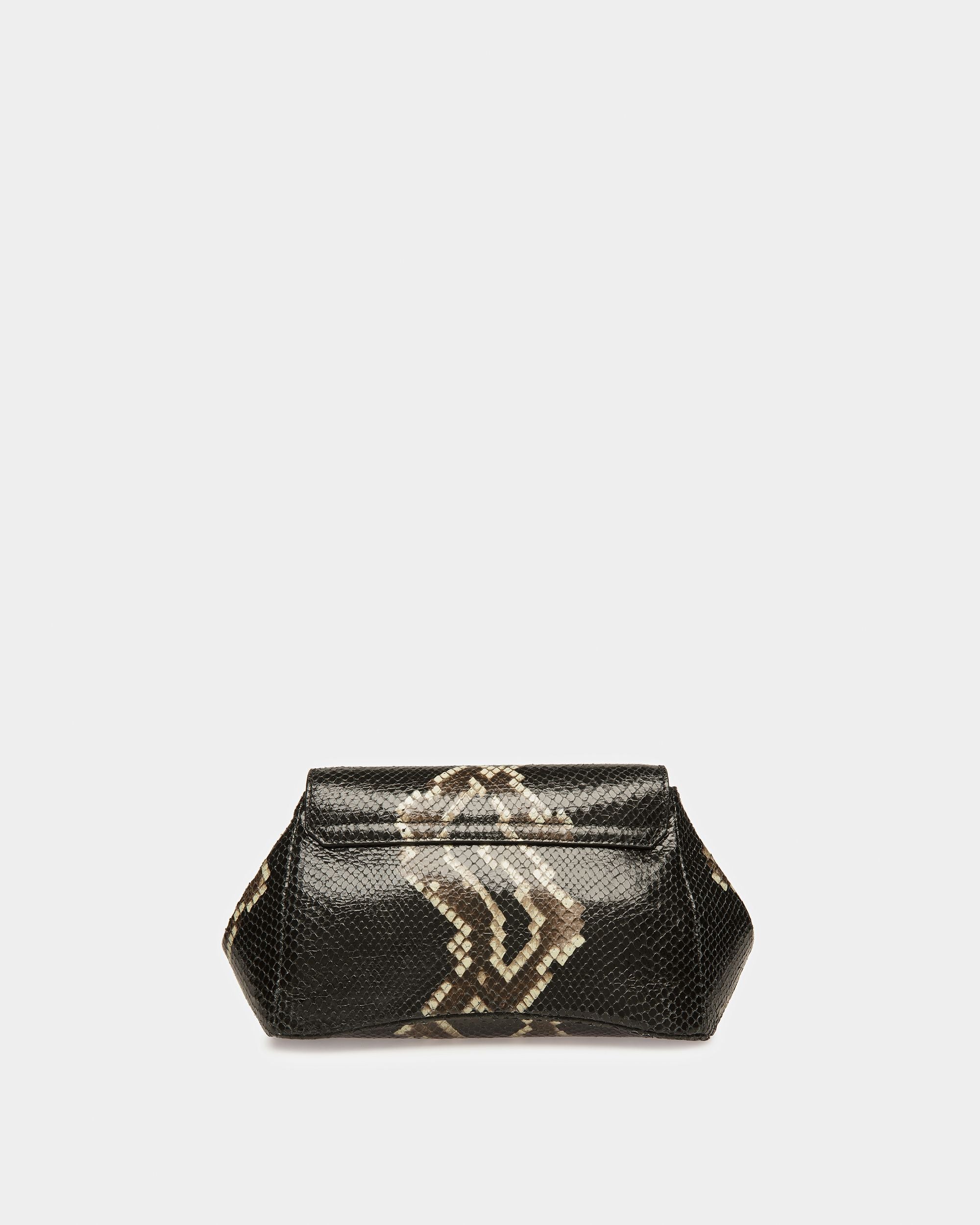 Emblem ミニバッグ パイソンプリント - 女性 - Bally - 03