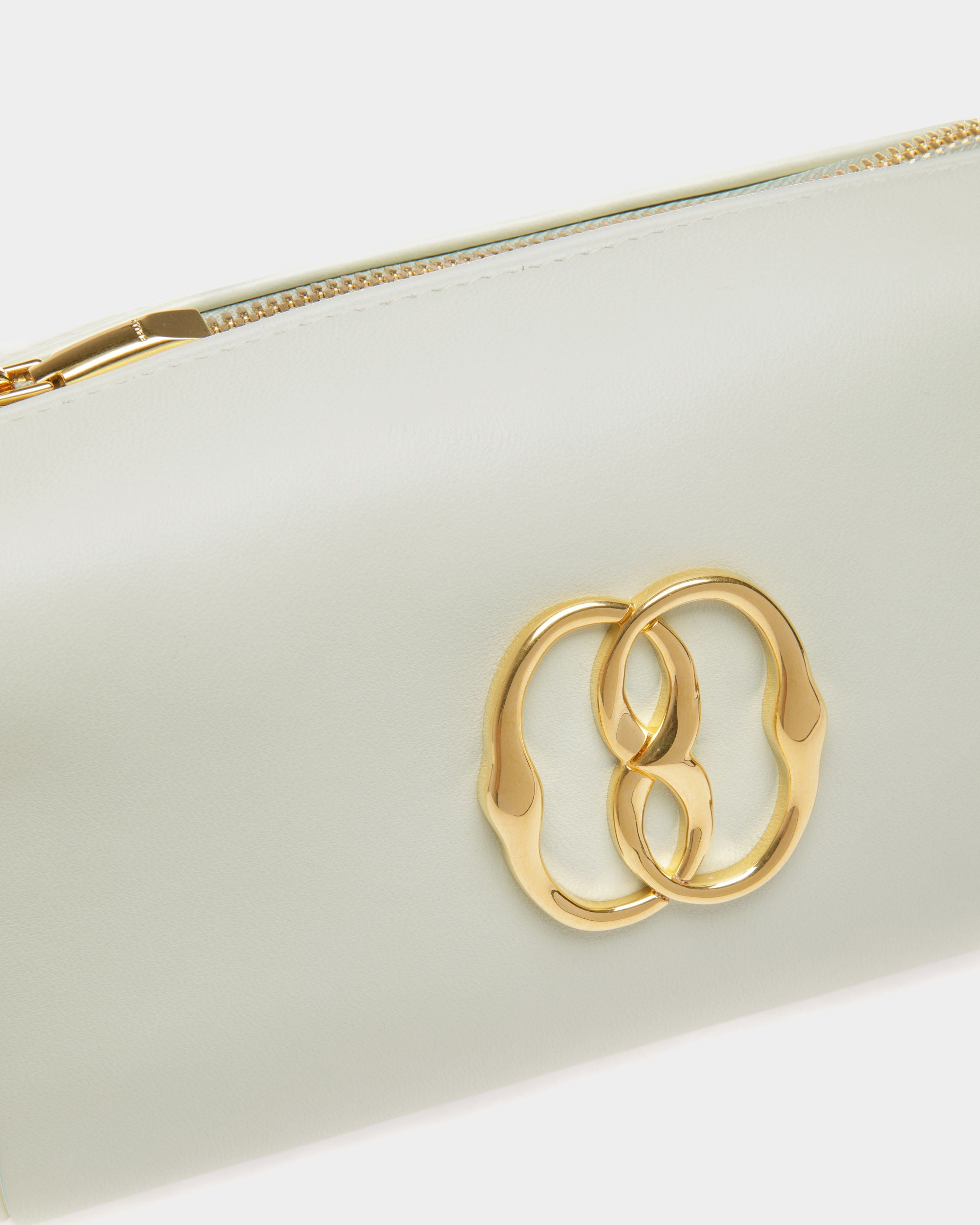 Emblem ミニバッグ ベビー グリーン レザー - 女性 - Bally - 04