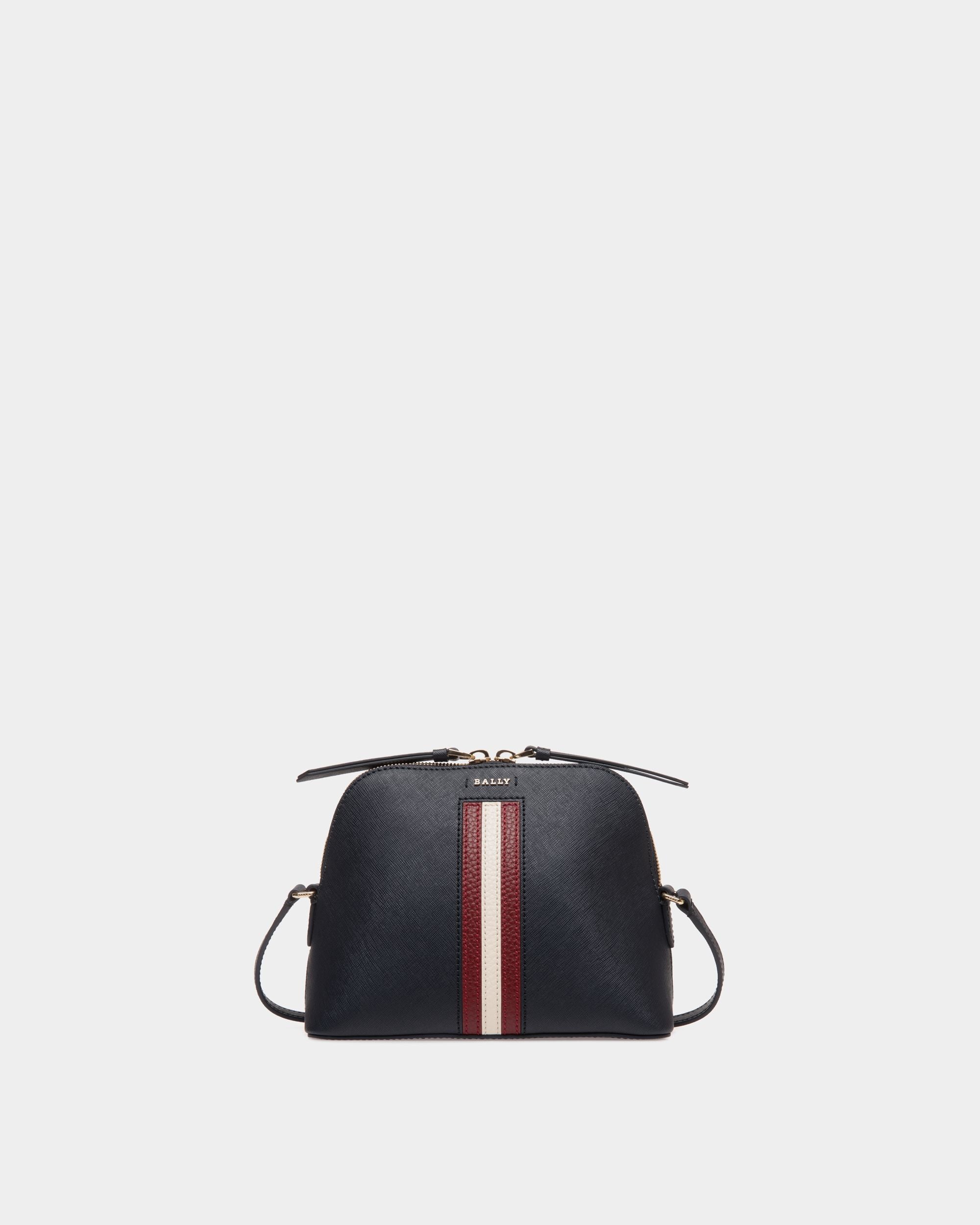 Minibag In Blue Bovine Split - 女性 - Bally - 01
