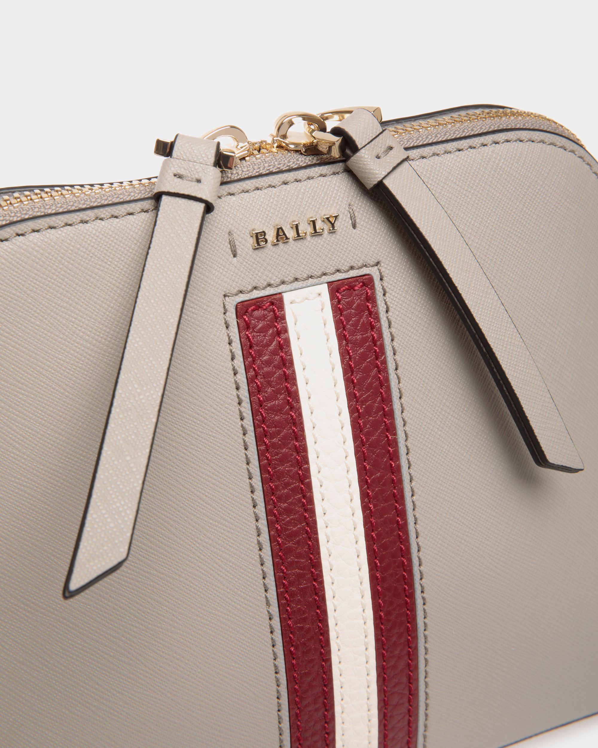 Minibag In Grey Bovine Split - 女性 - Bally - 05