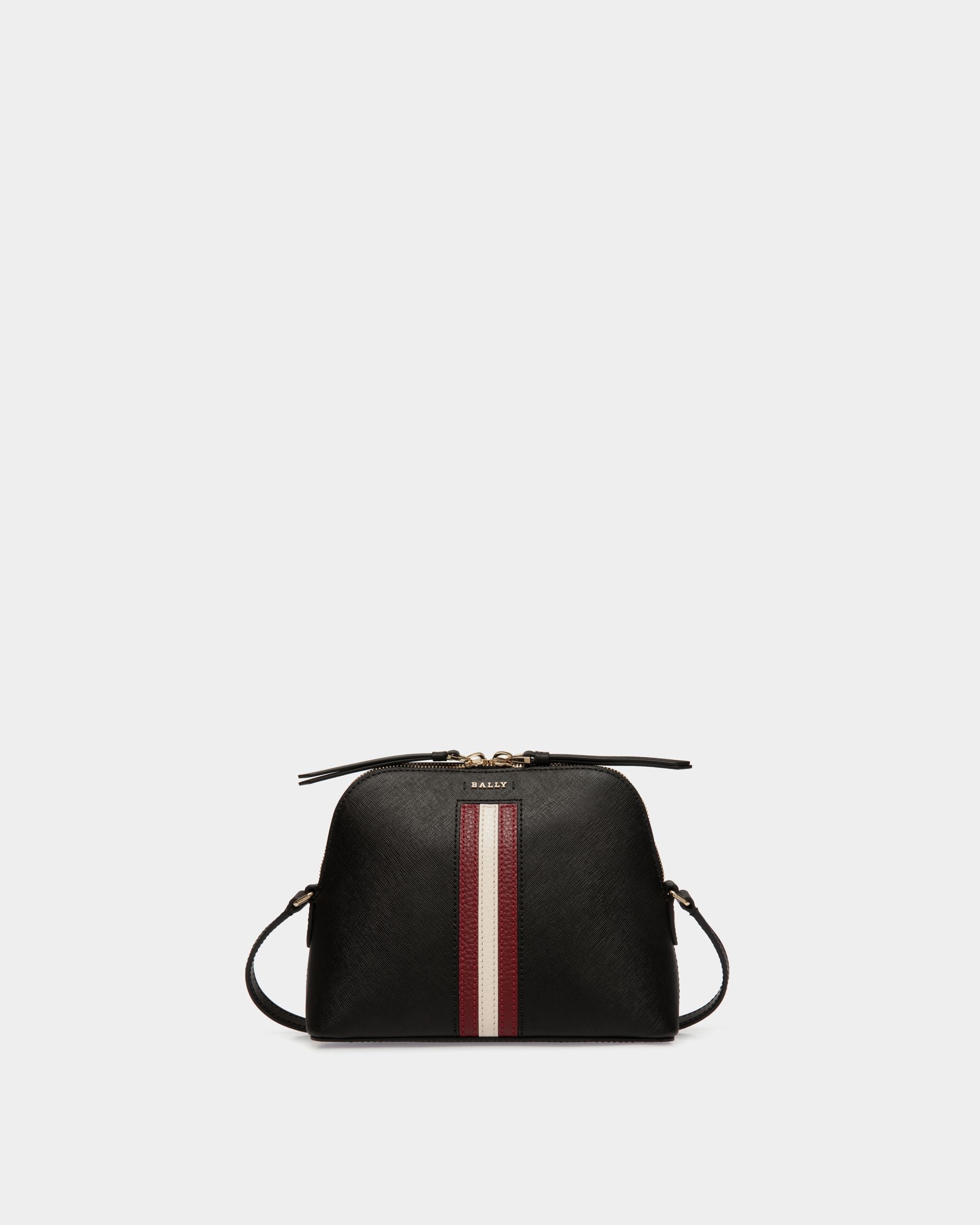 Minibag In Black Leather - 女性 - Bally - 01